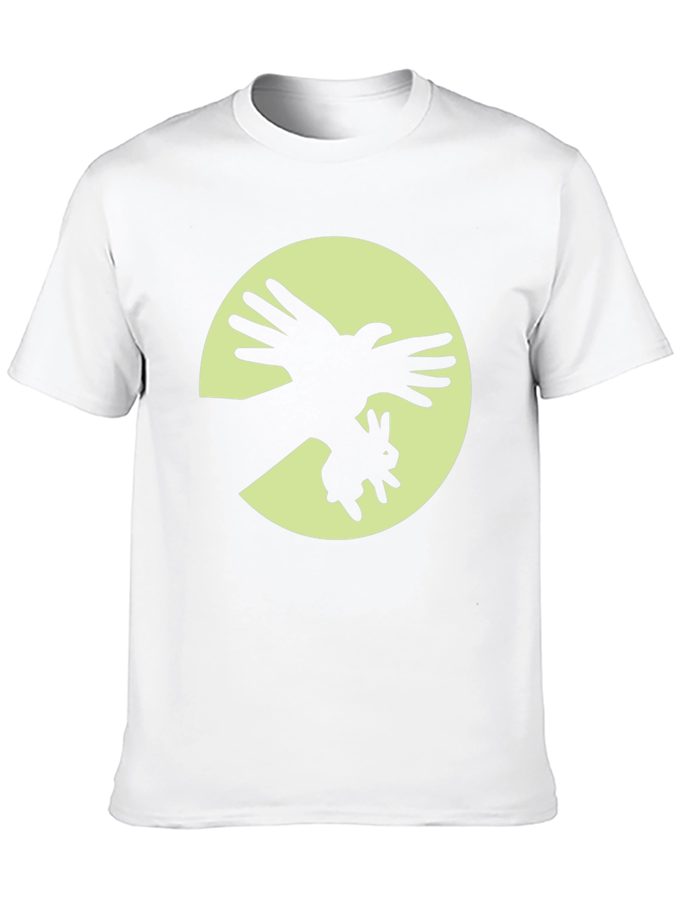 Shadow Puppet T-Shirt - Bird & Rabbit Design