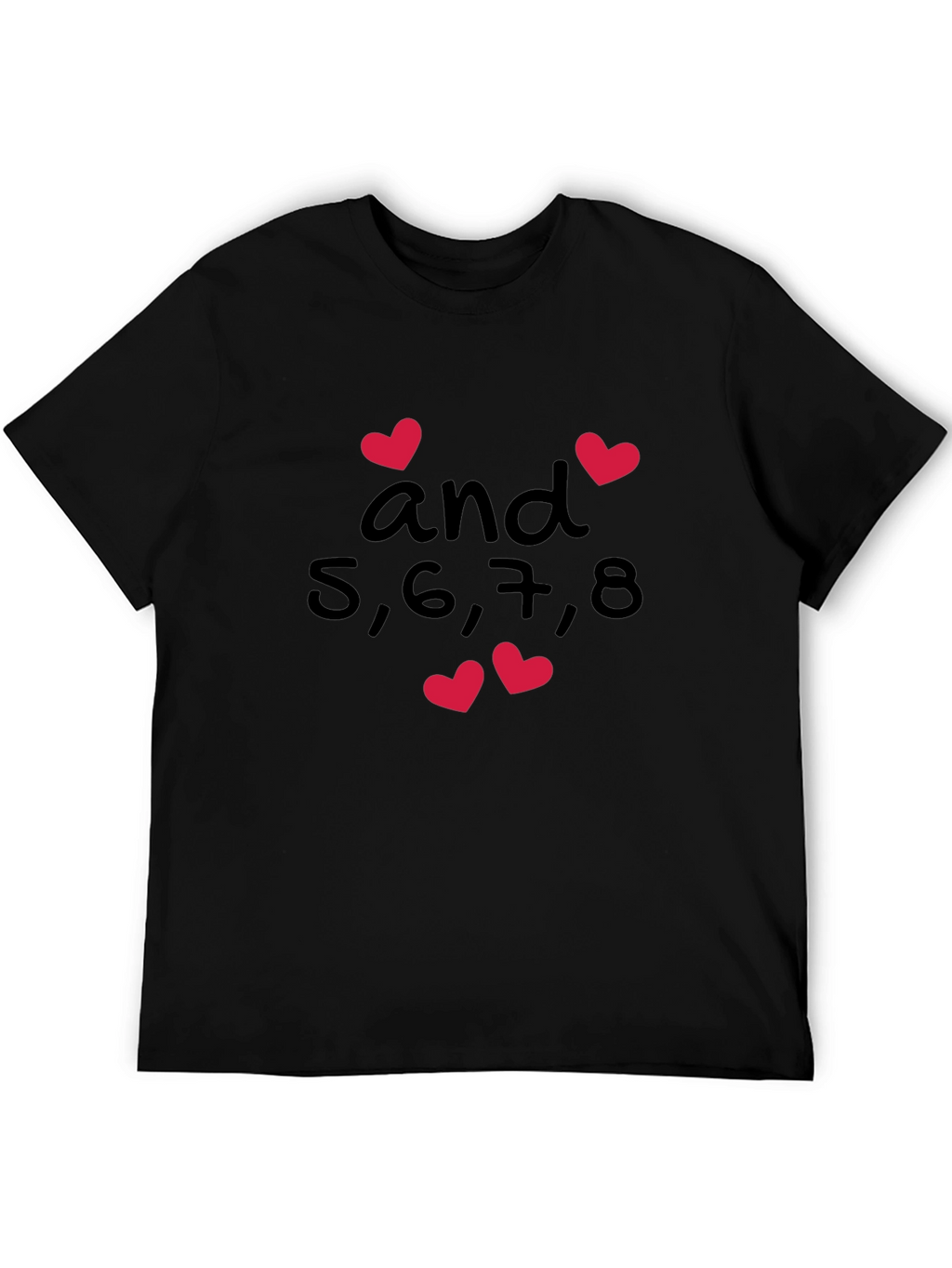 Dance Teacher Shirt - 5678 and Hearts