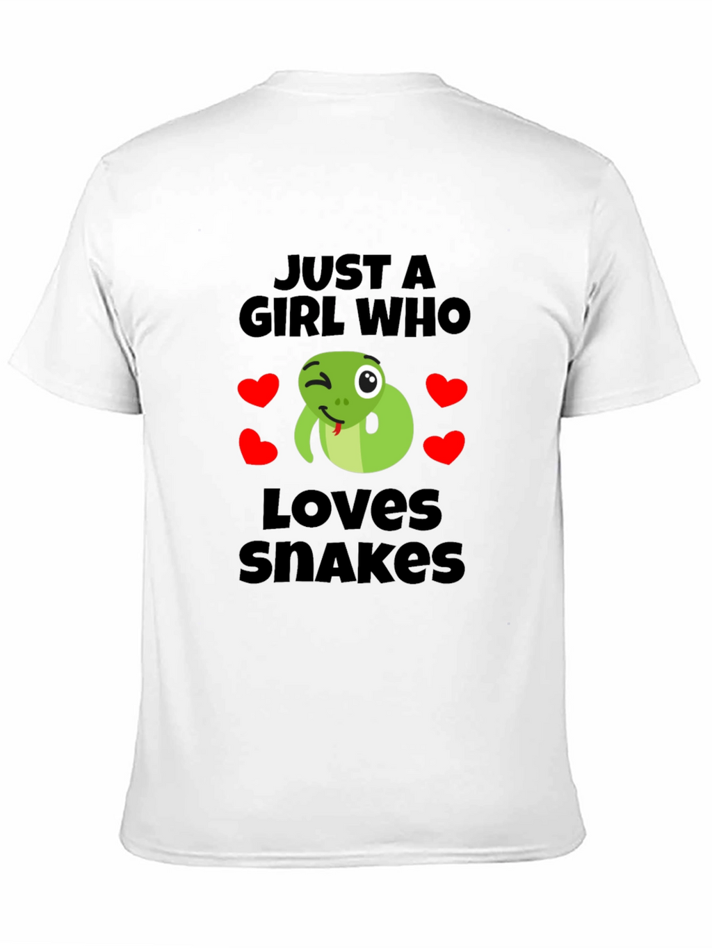 Girl Who Loves Snakes T-Shirt