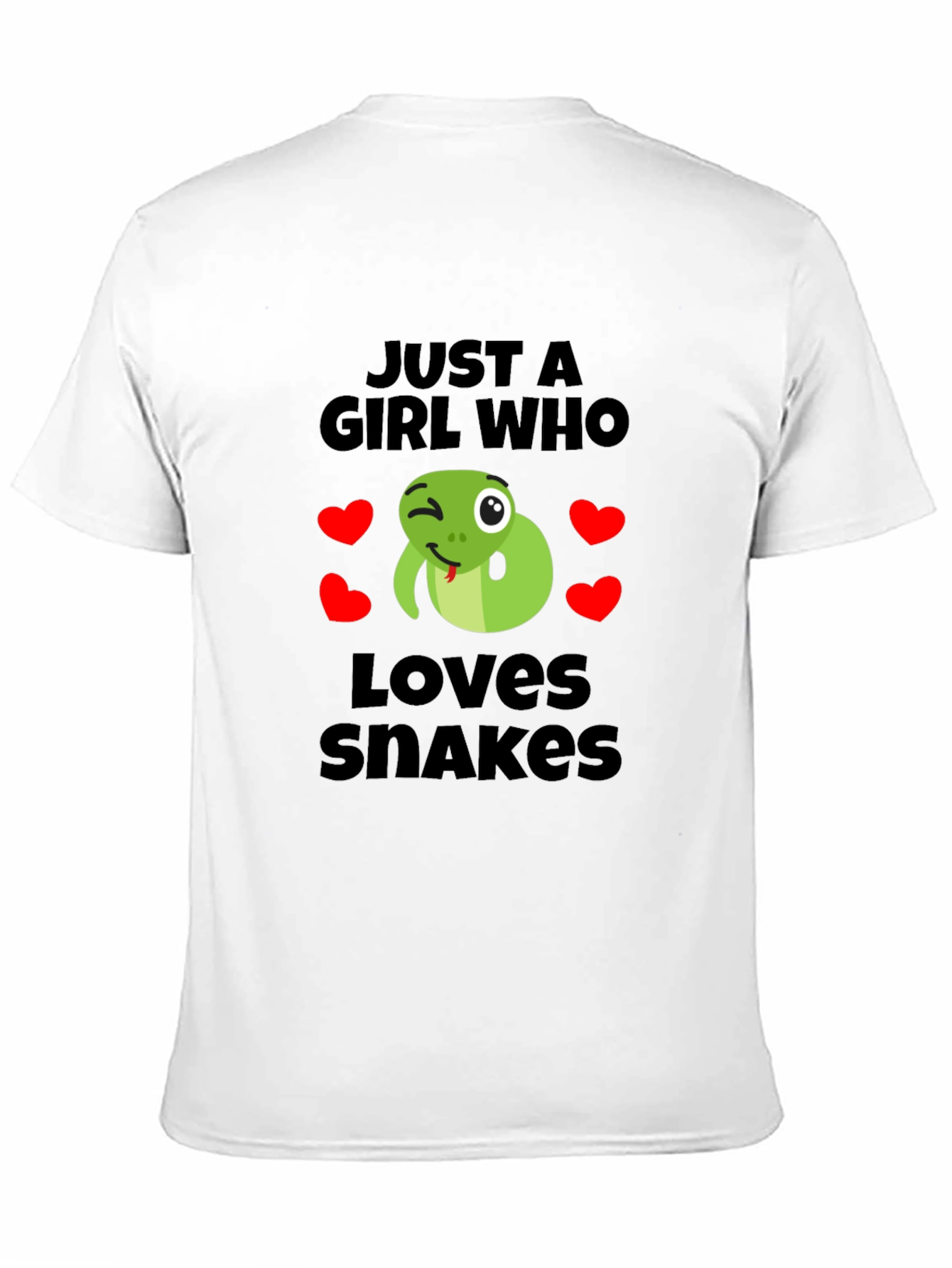 Girl Who Loves Snakes T-Shirt