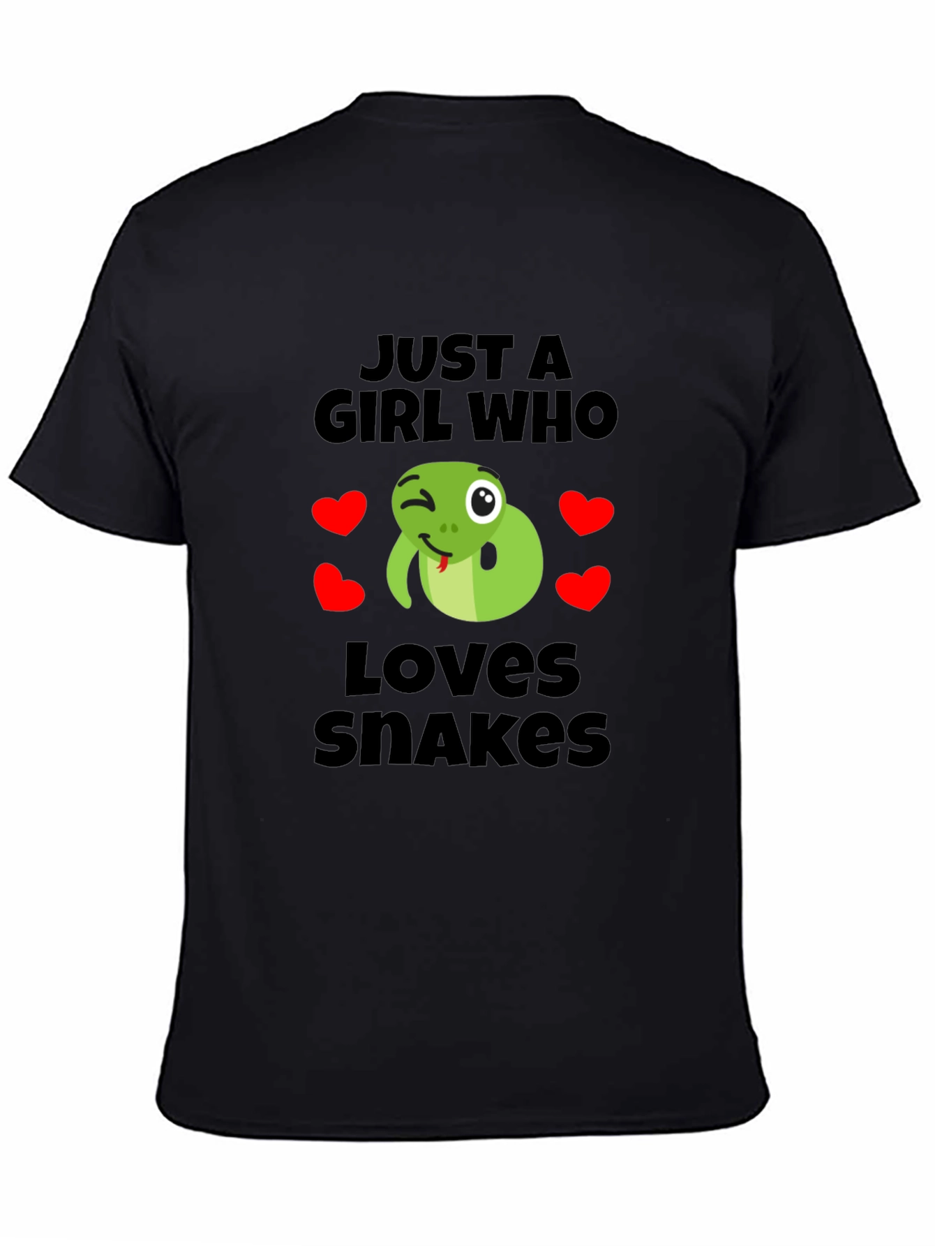 Girl Who Loves Snakes T-Shirt