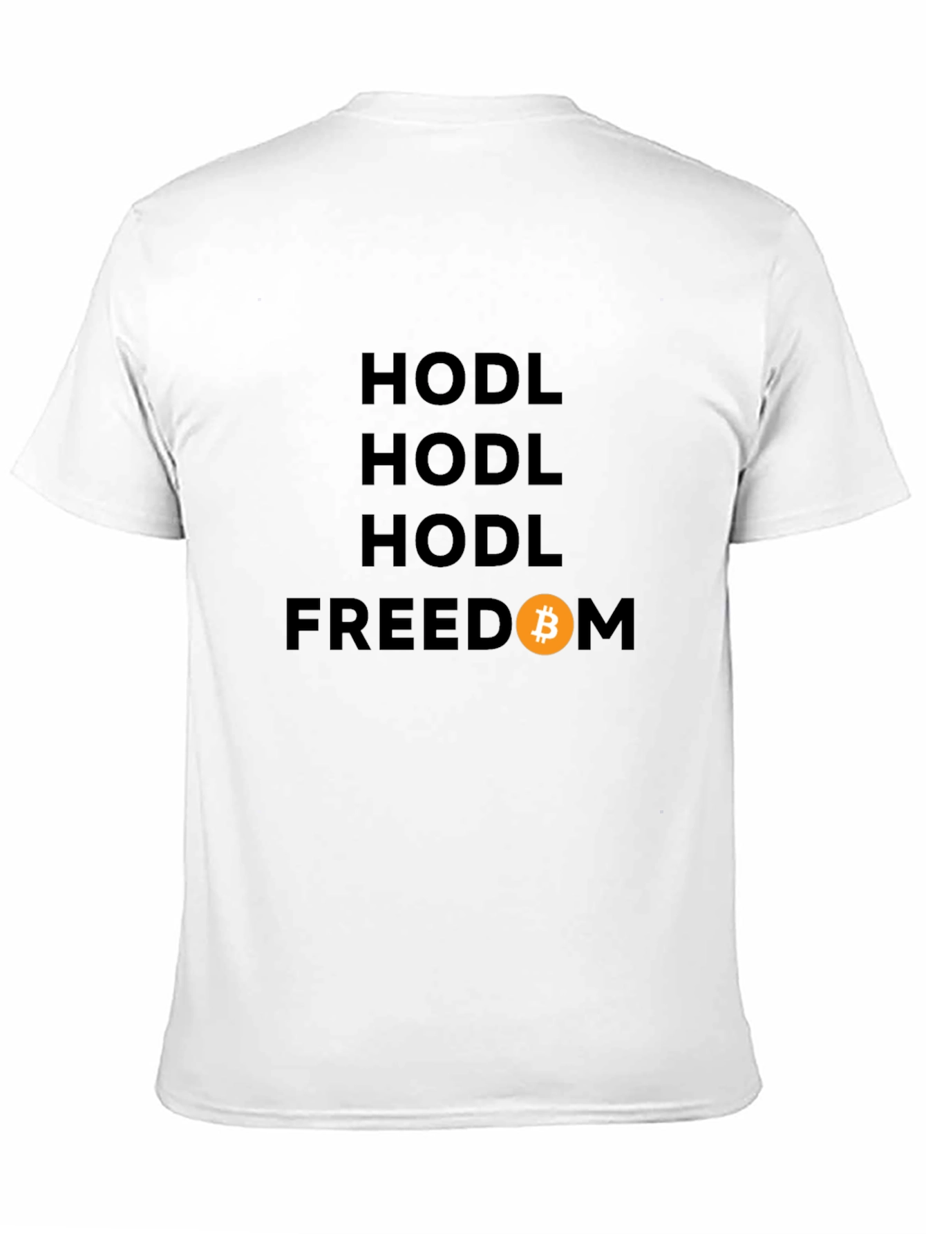 HODL Freedom Bitcoin Graphic T-Shirt