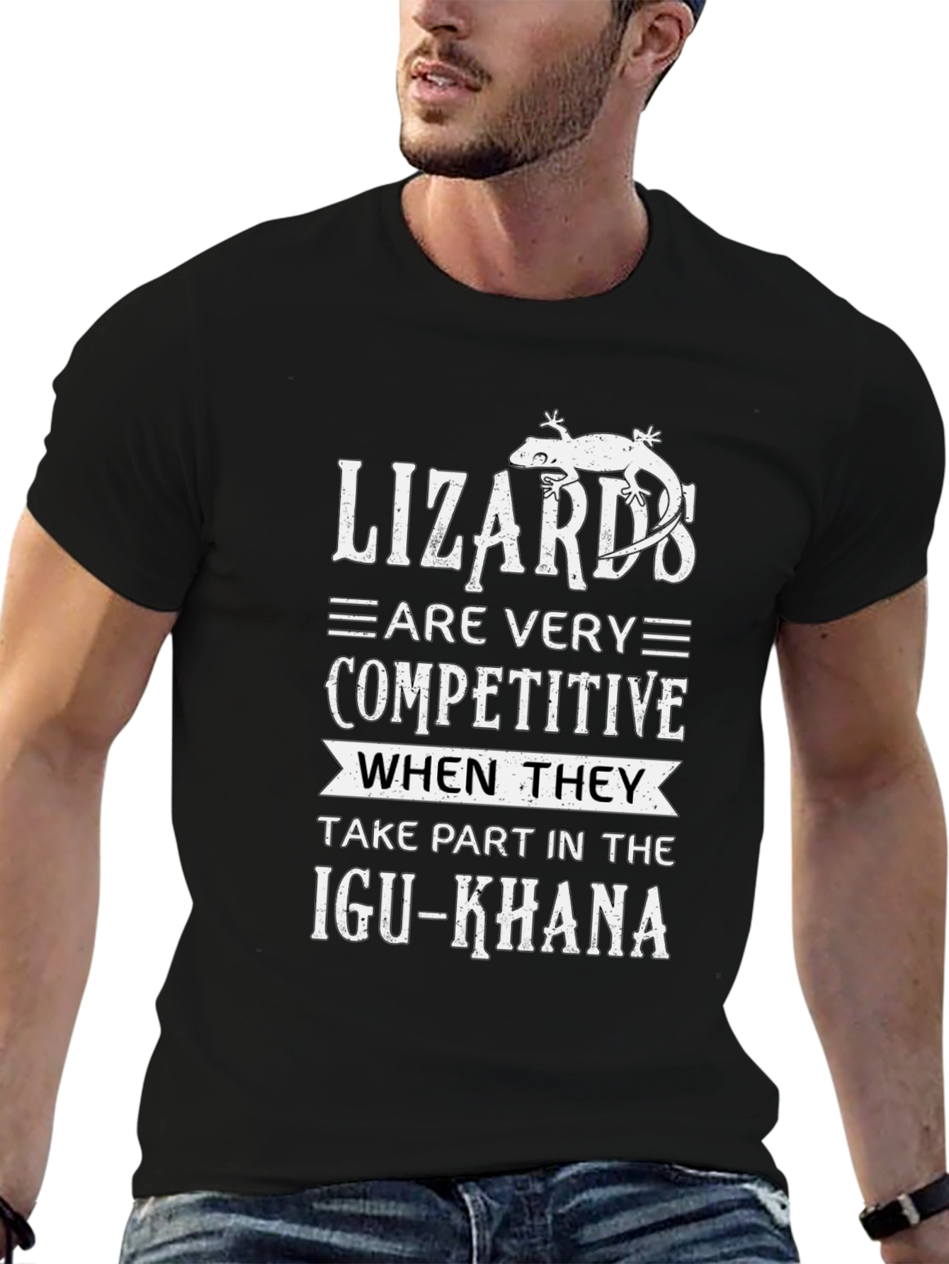 Lizards are Competitive Graphic T-Shirt