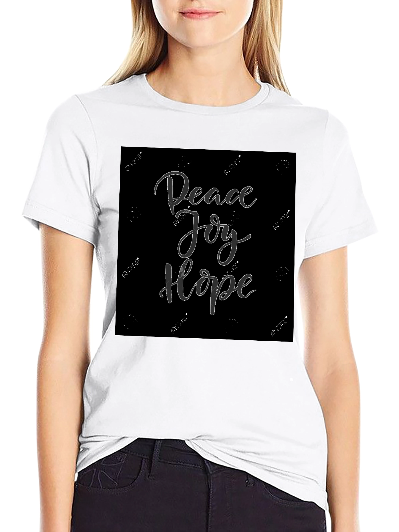 Peace Joy Hope Graphic Tee