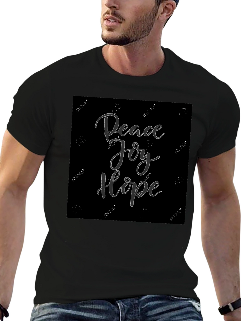 Peace Joy Hope Graphic Tee