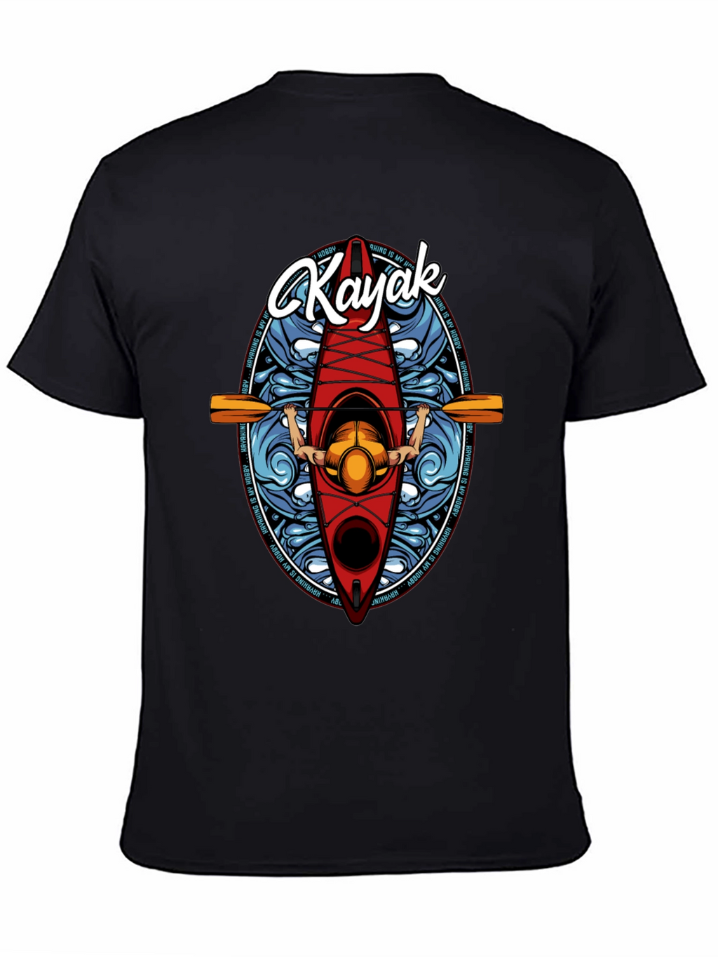 Kayaking Hobby Graphic Tee