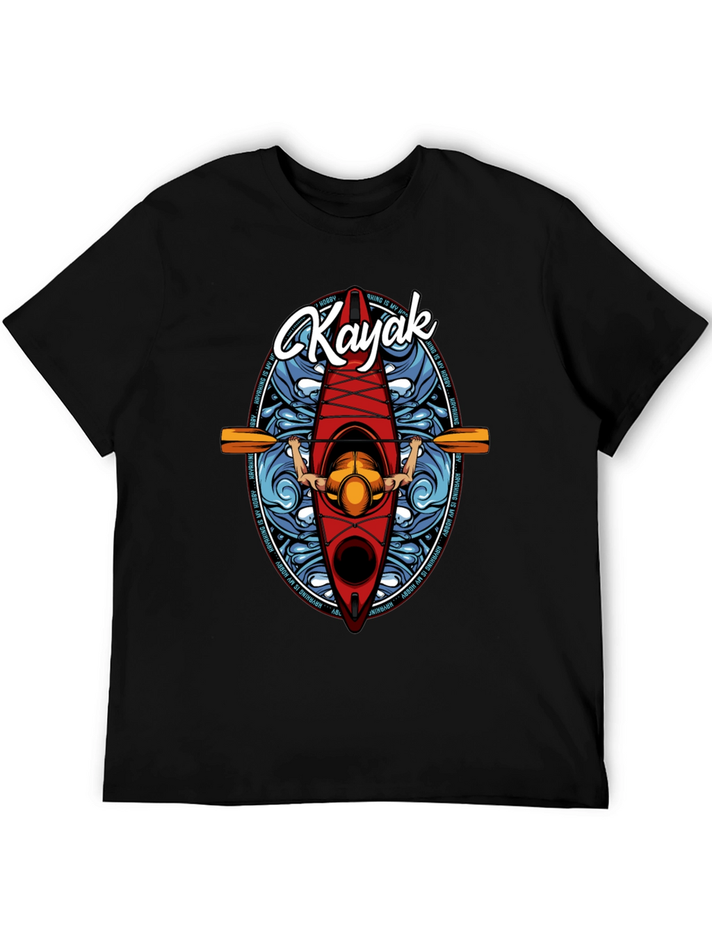 Kayaking Hobby Graphic Tee