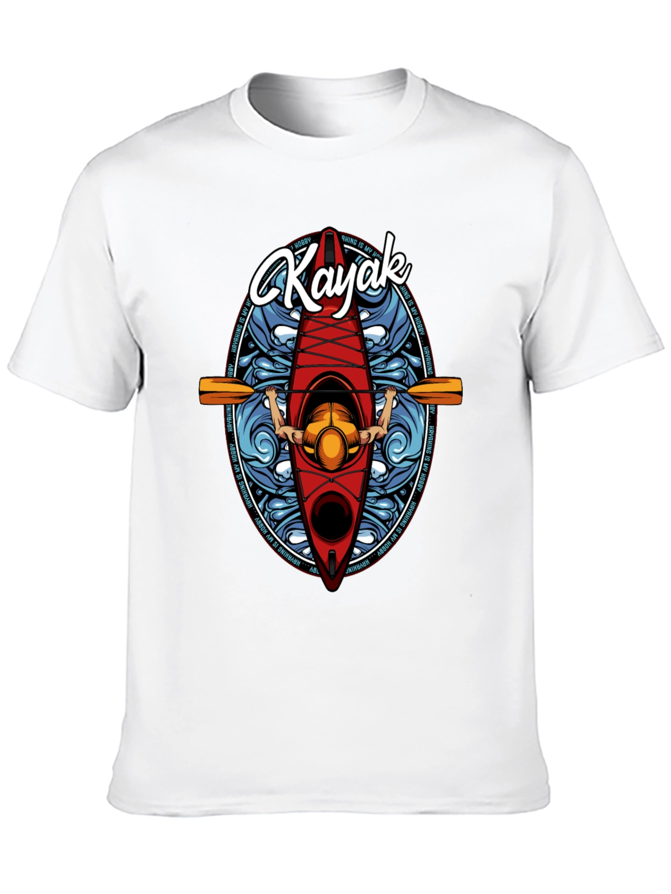 Kayaking Hobby Graphic Tee