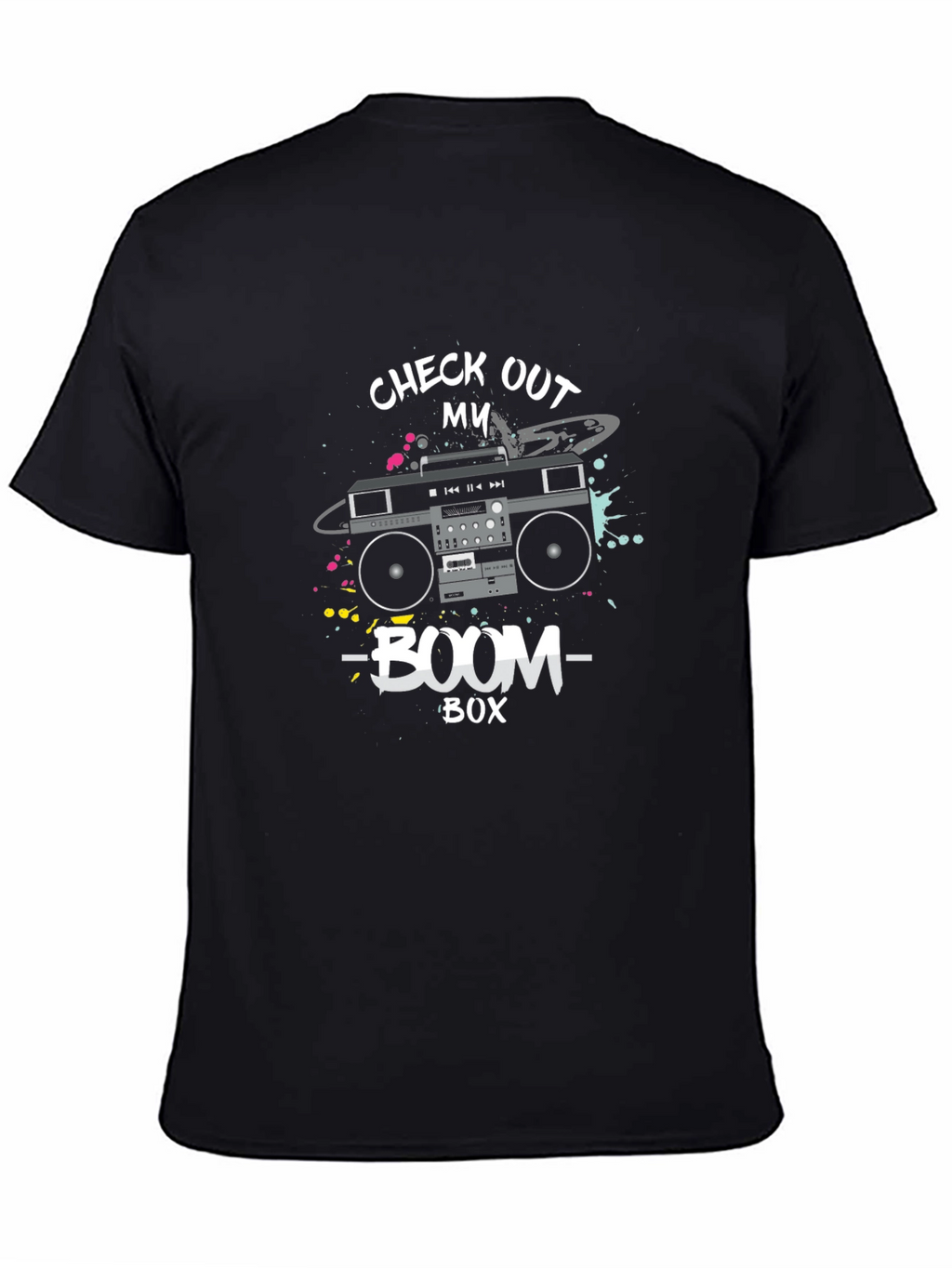 Retro Boombox Graphic Tee