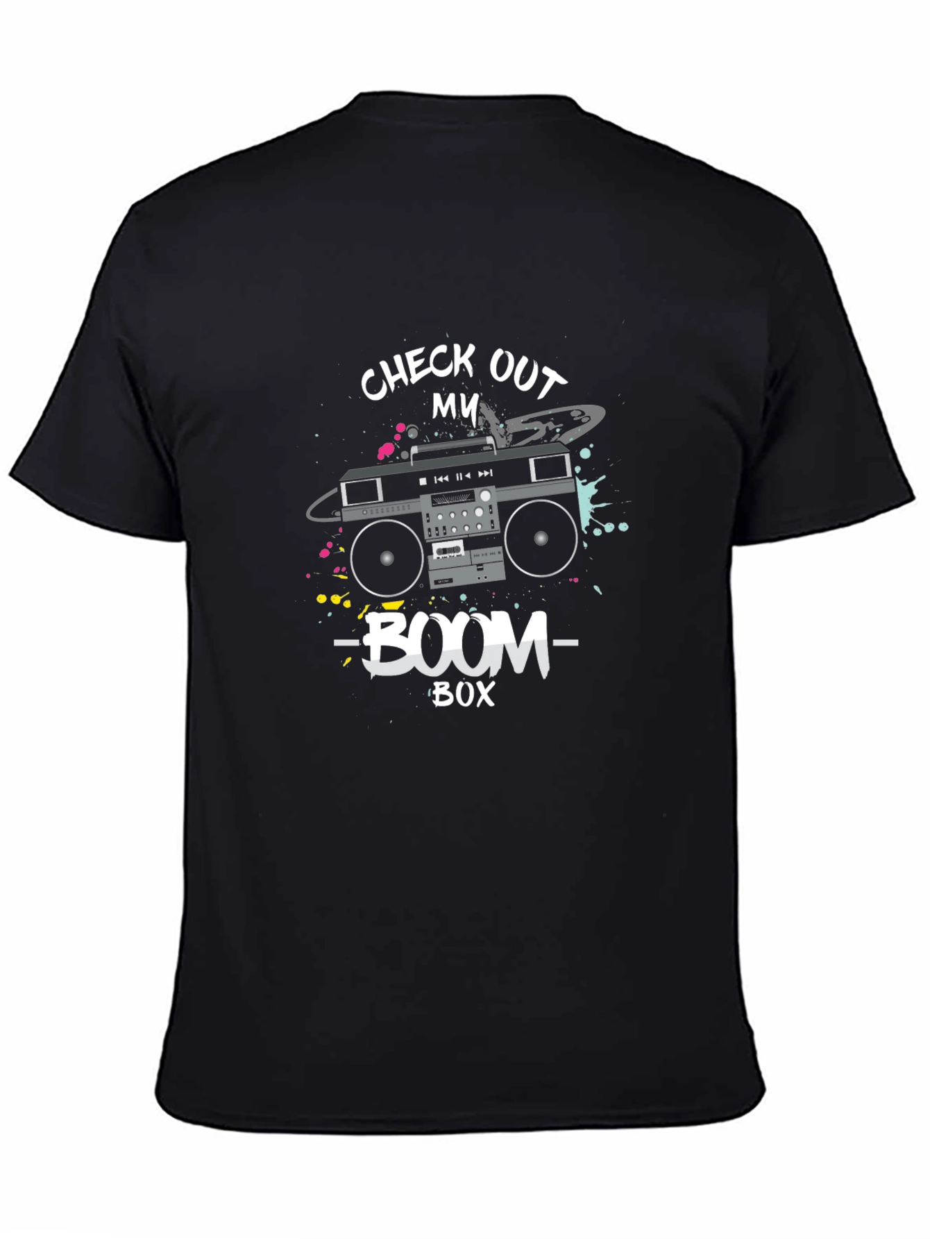 Retro Boombox Graphic Tee