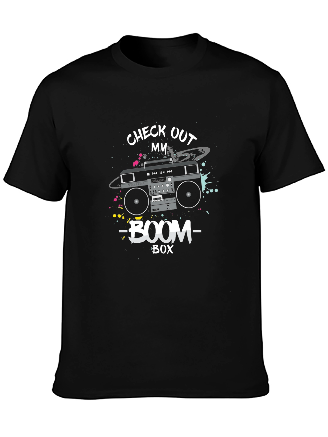 Retro Boombox Graphic Tee