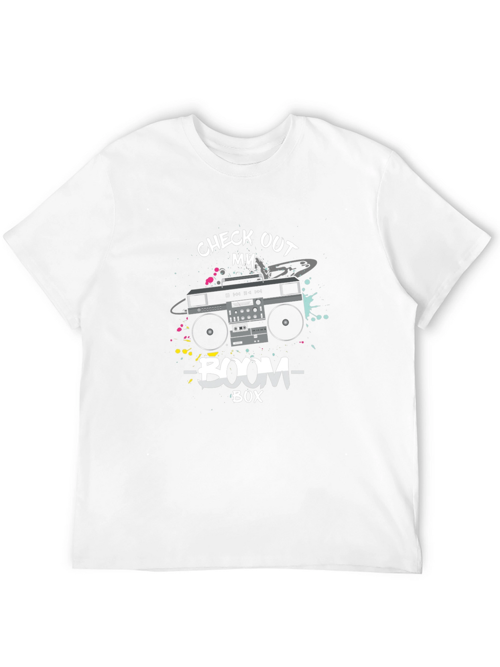 Retro Boombox Graphic Tee