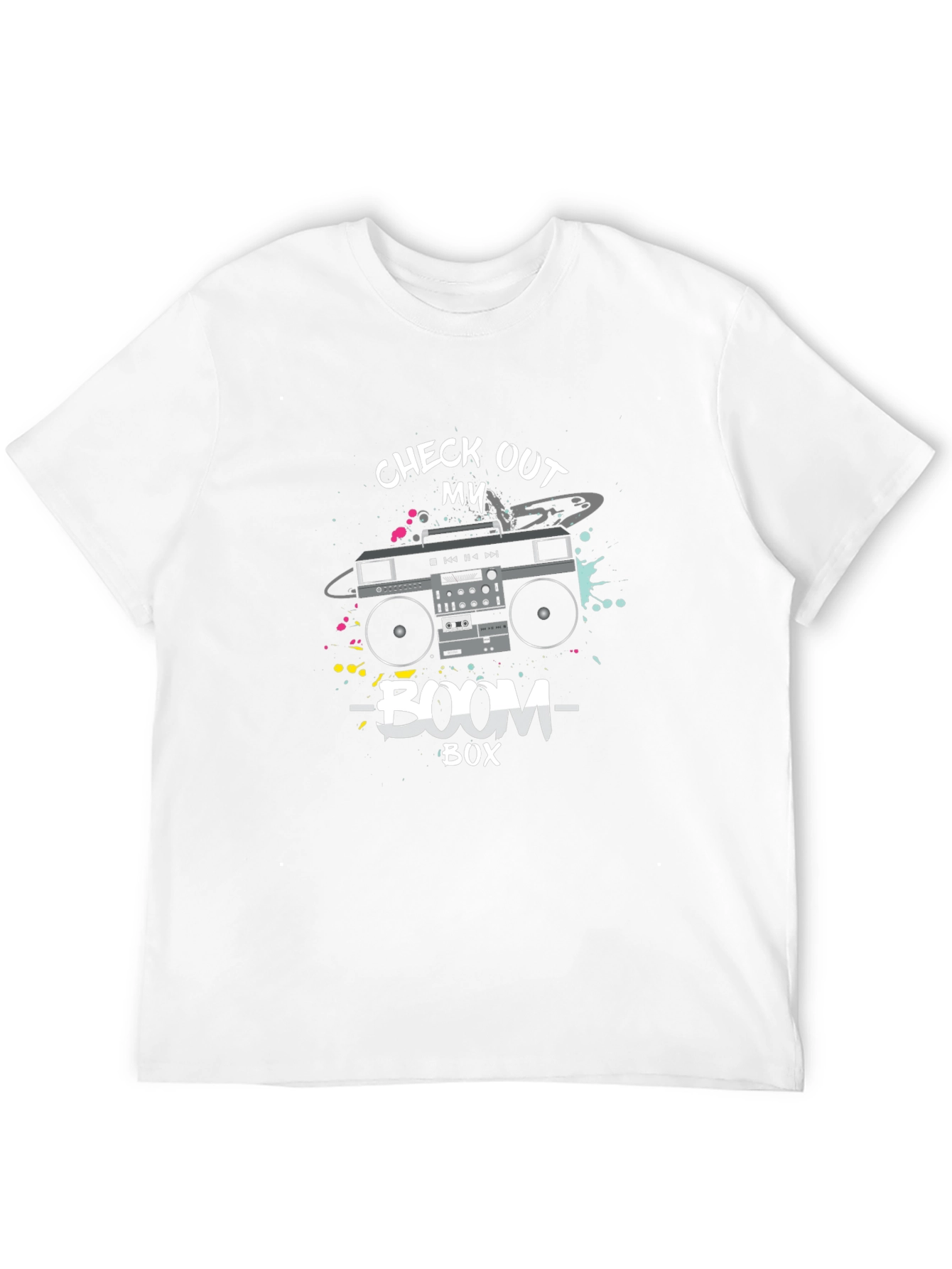 Retro Boombox Graphic Tee