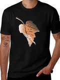 Autumn Leaf Graphic T-Shirt - Stylish and Comfortable