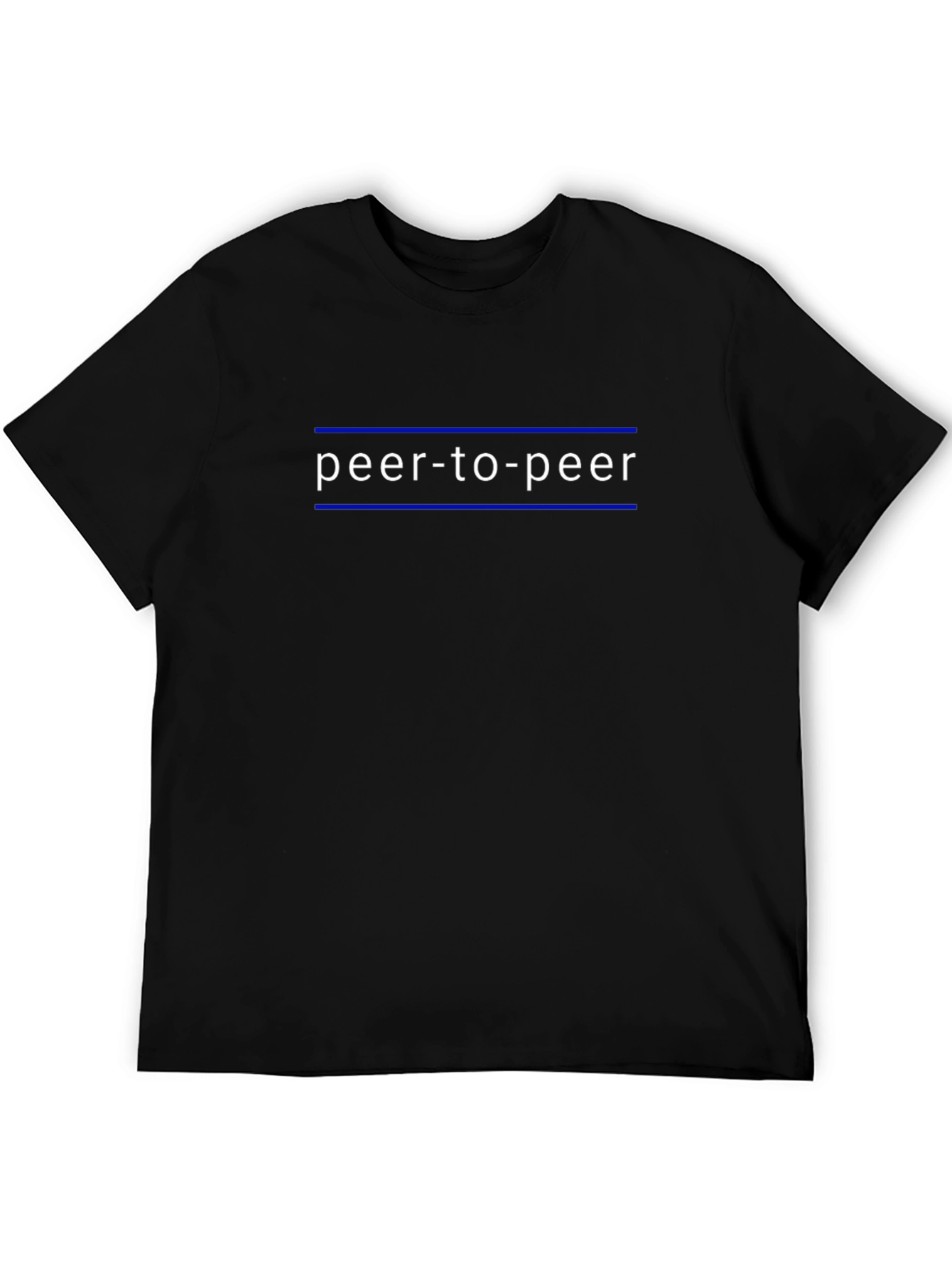 Peer-to-Peer Black Tee