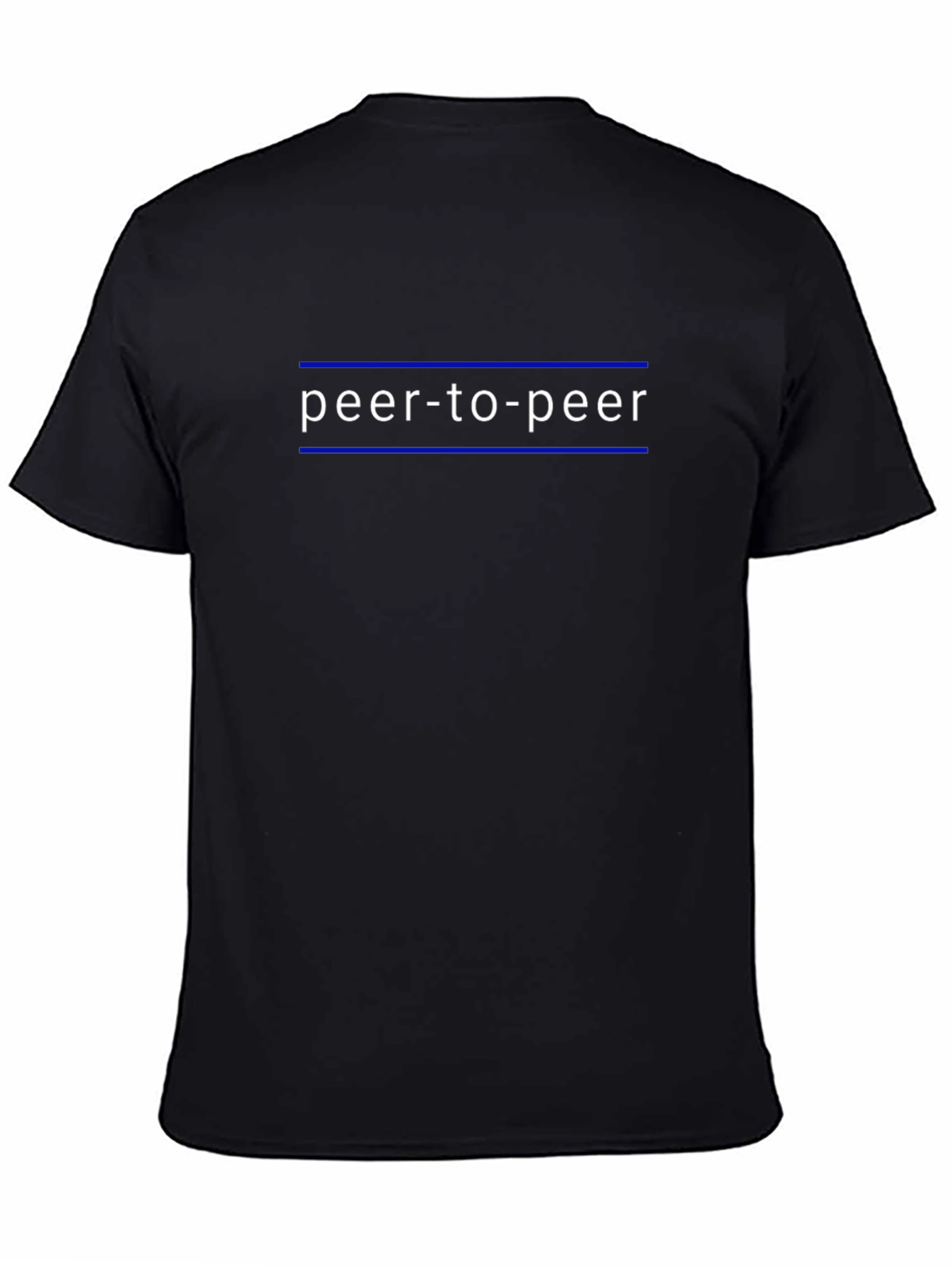Peer-to-Peer Black Tee