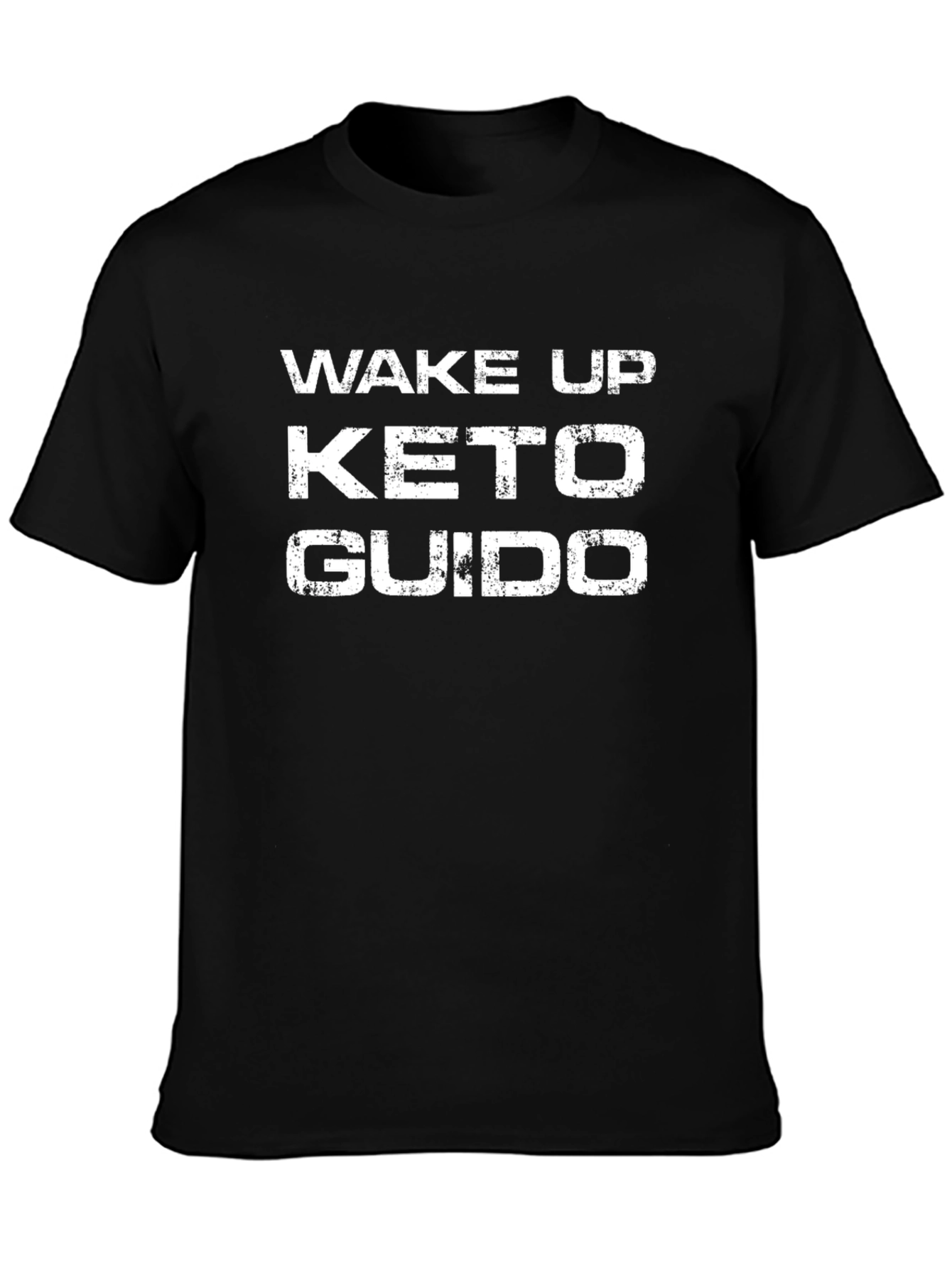 Wake Up Keto Guido T-Shirt - Funny Fitness Tee