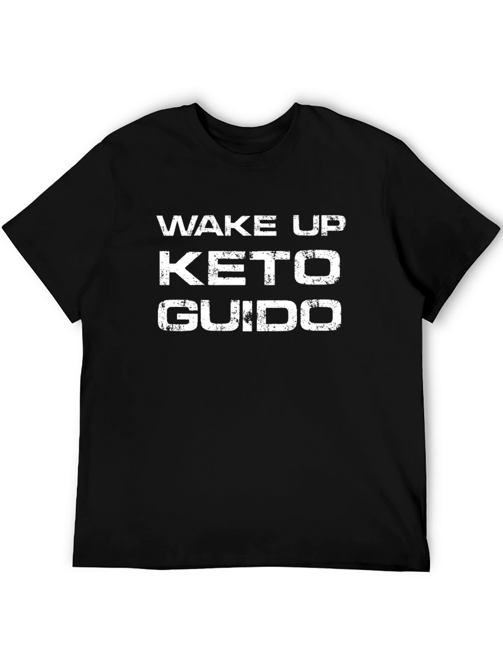 Wake Up Keto Guido T-Shirt - Funny Fitness Tee