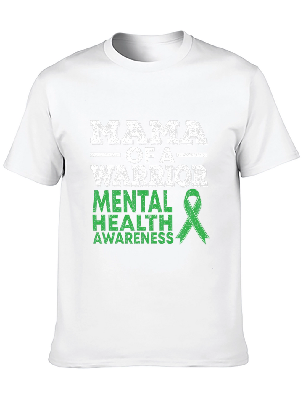 Mama of a Warrior Mental Health Awareness T-Shirt