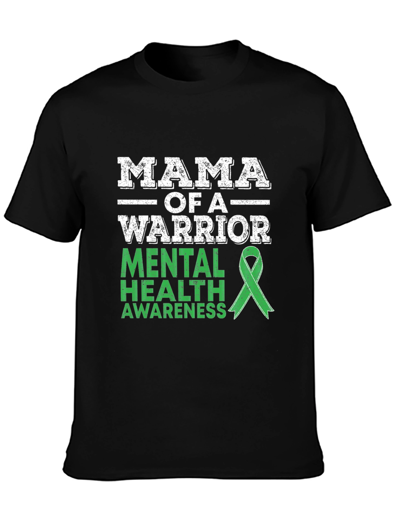 Mama of a Warrior Mental Health Awareness T-Shirt