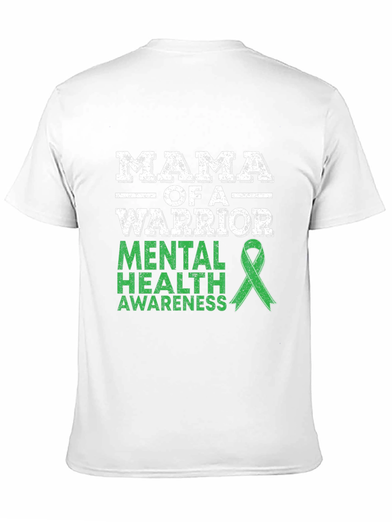 Mama of a Warrior Mental Health Awareness T-Shirt