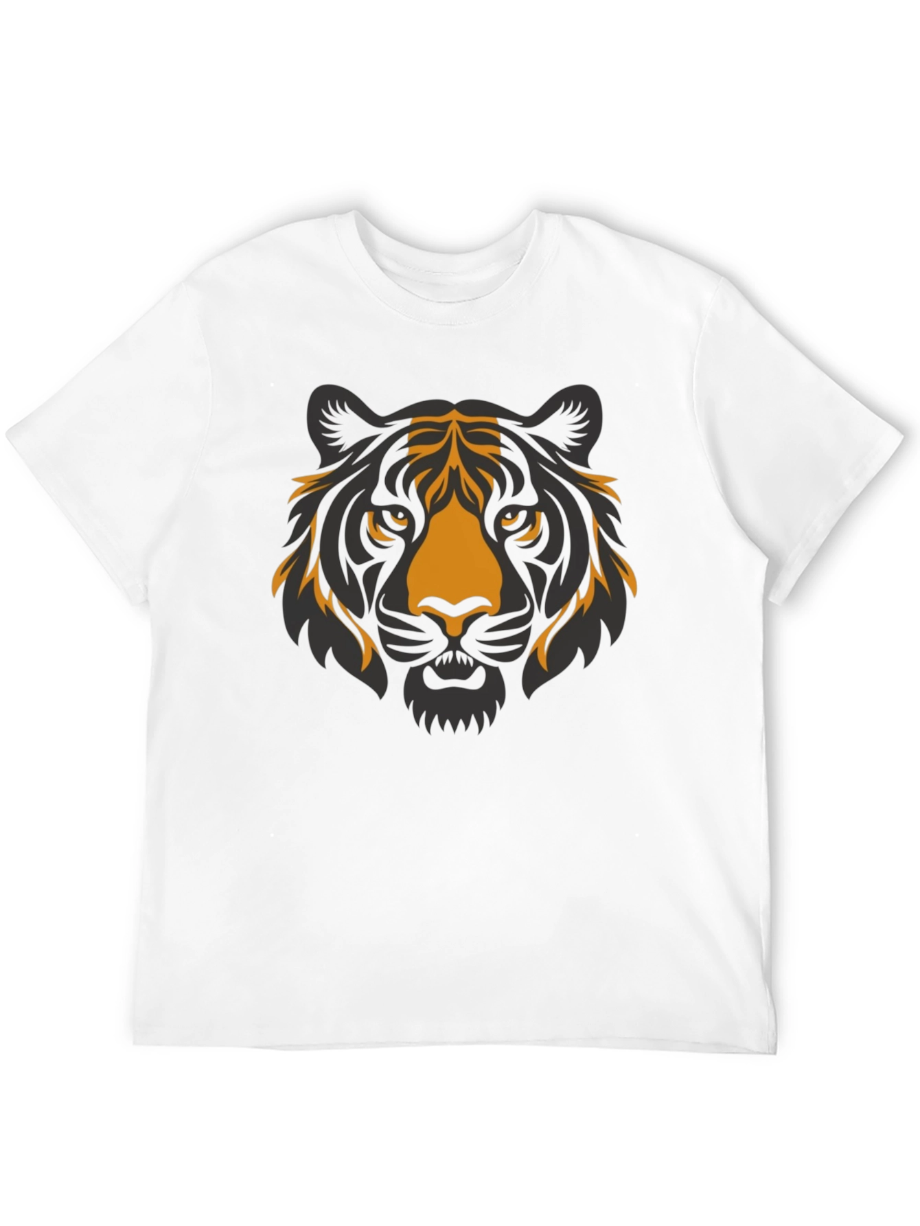 Tiger Graphic Black T-Shirt