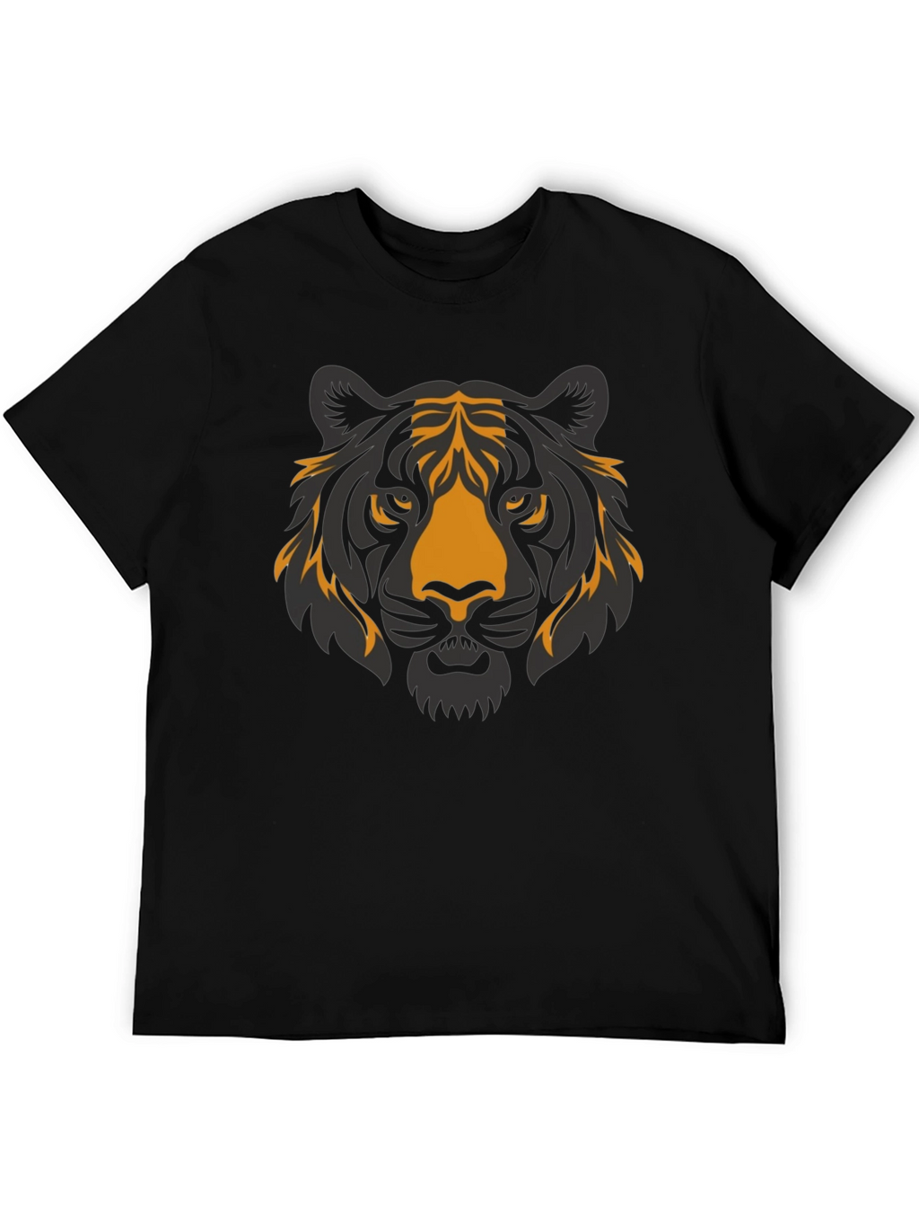 Tiger Graphic Black T-Shirt