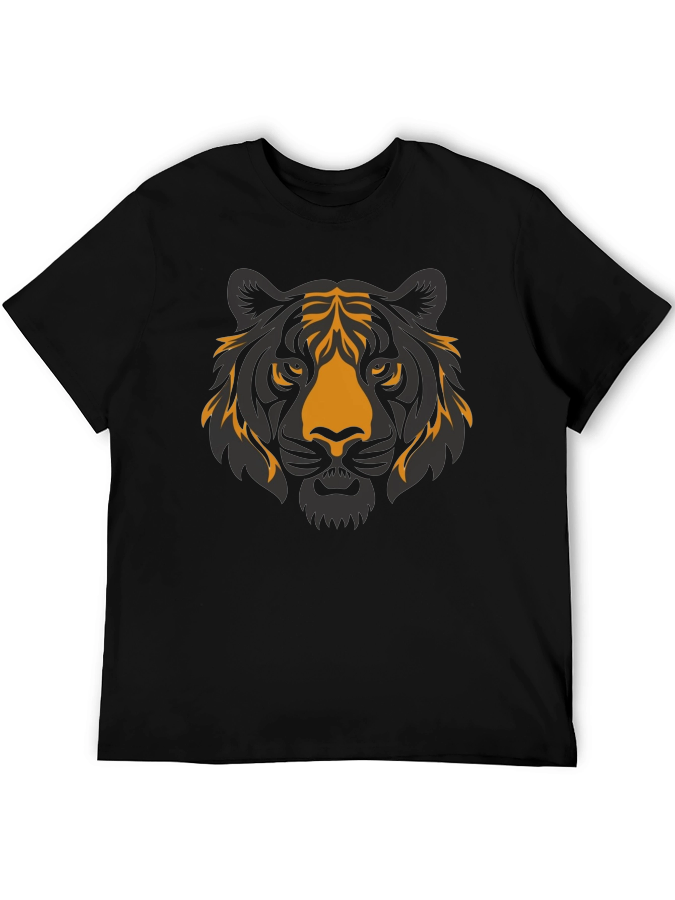 Tiger Graphic Black T-Shirt