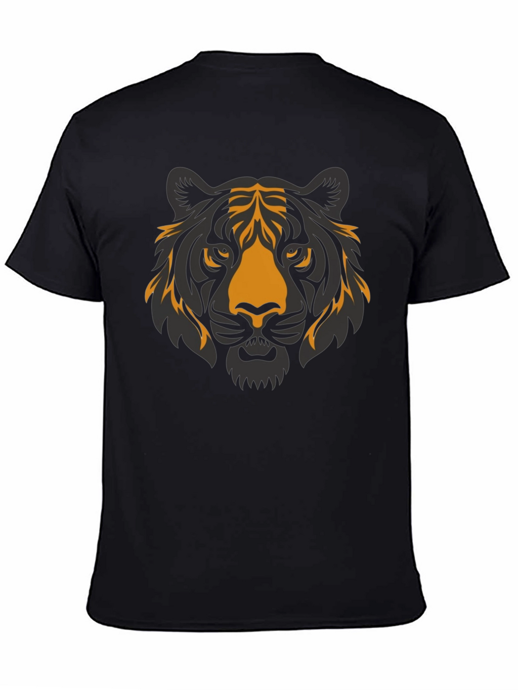 Tiger Graphic Black T-Shirt