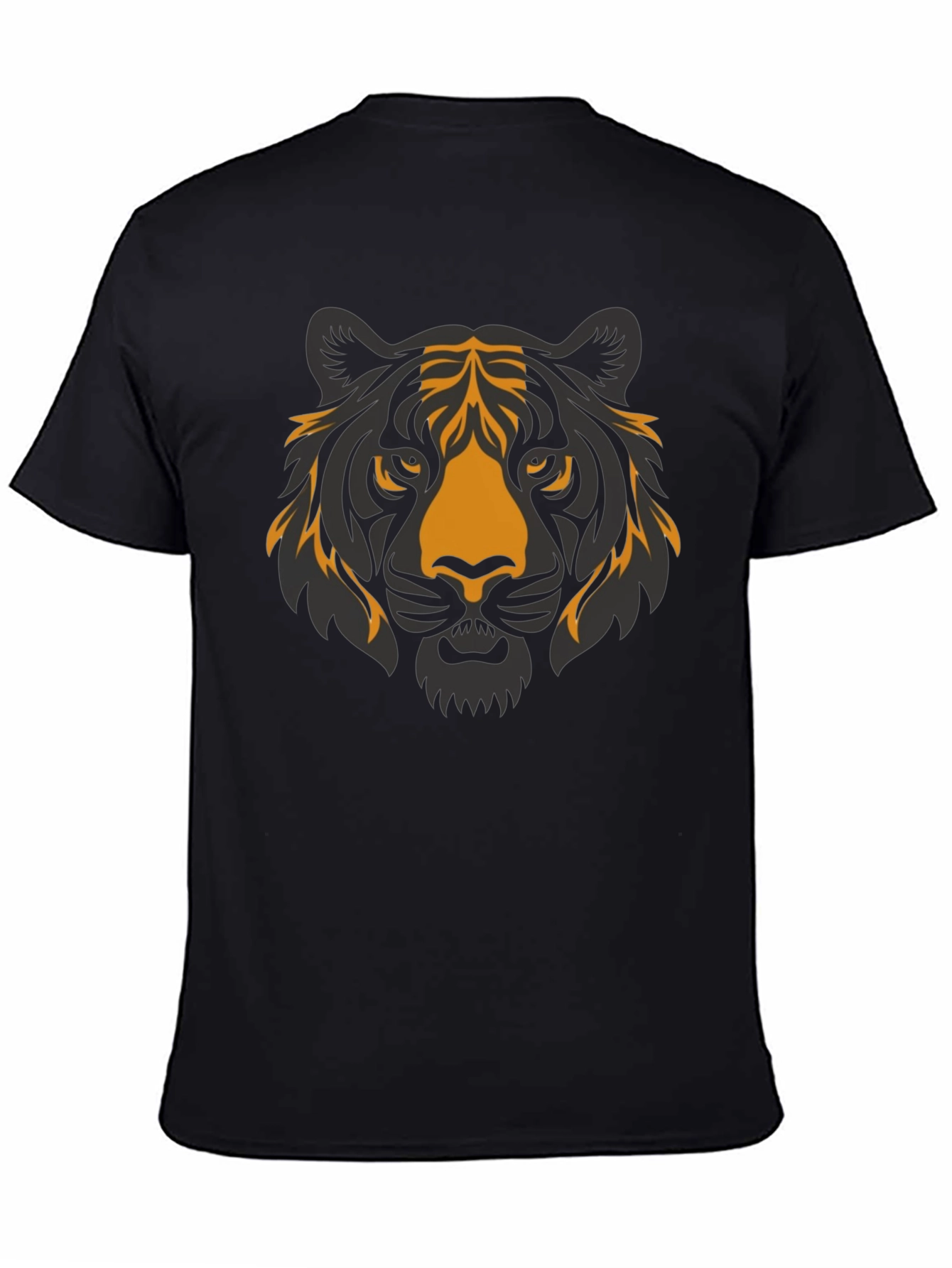 Tiger Graphic Black T-Shirt
