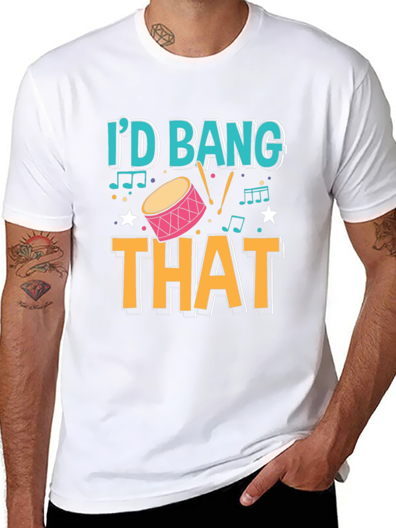 Id Bang That Drummer T-Shirt