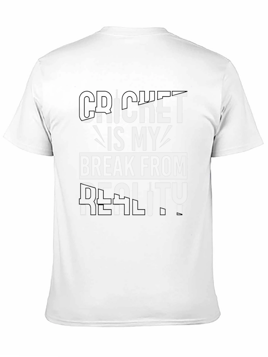 Cricket Is My Break From Reality T-Shirt