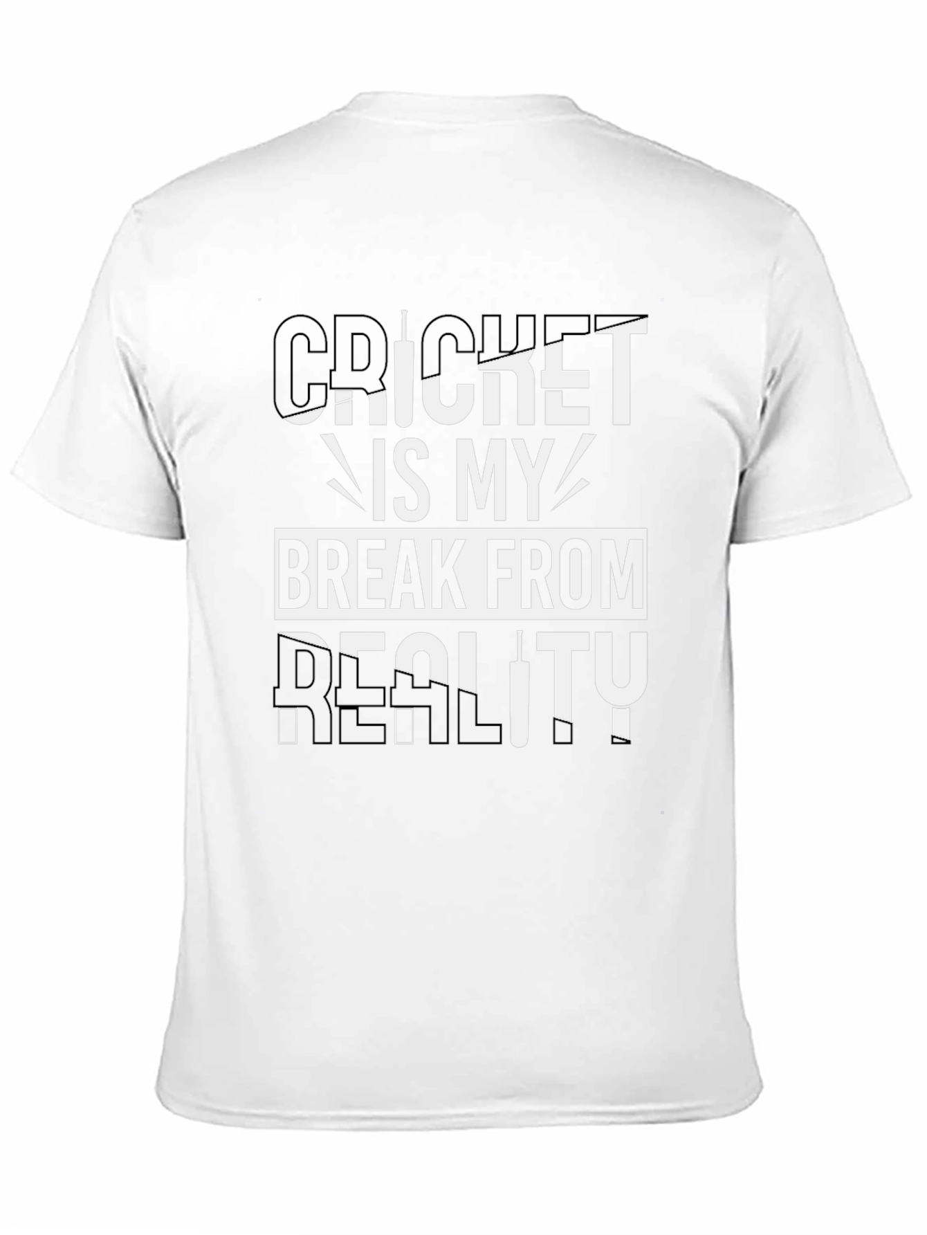 Cricket Is My Break From Reality T-Shirt