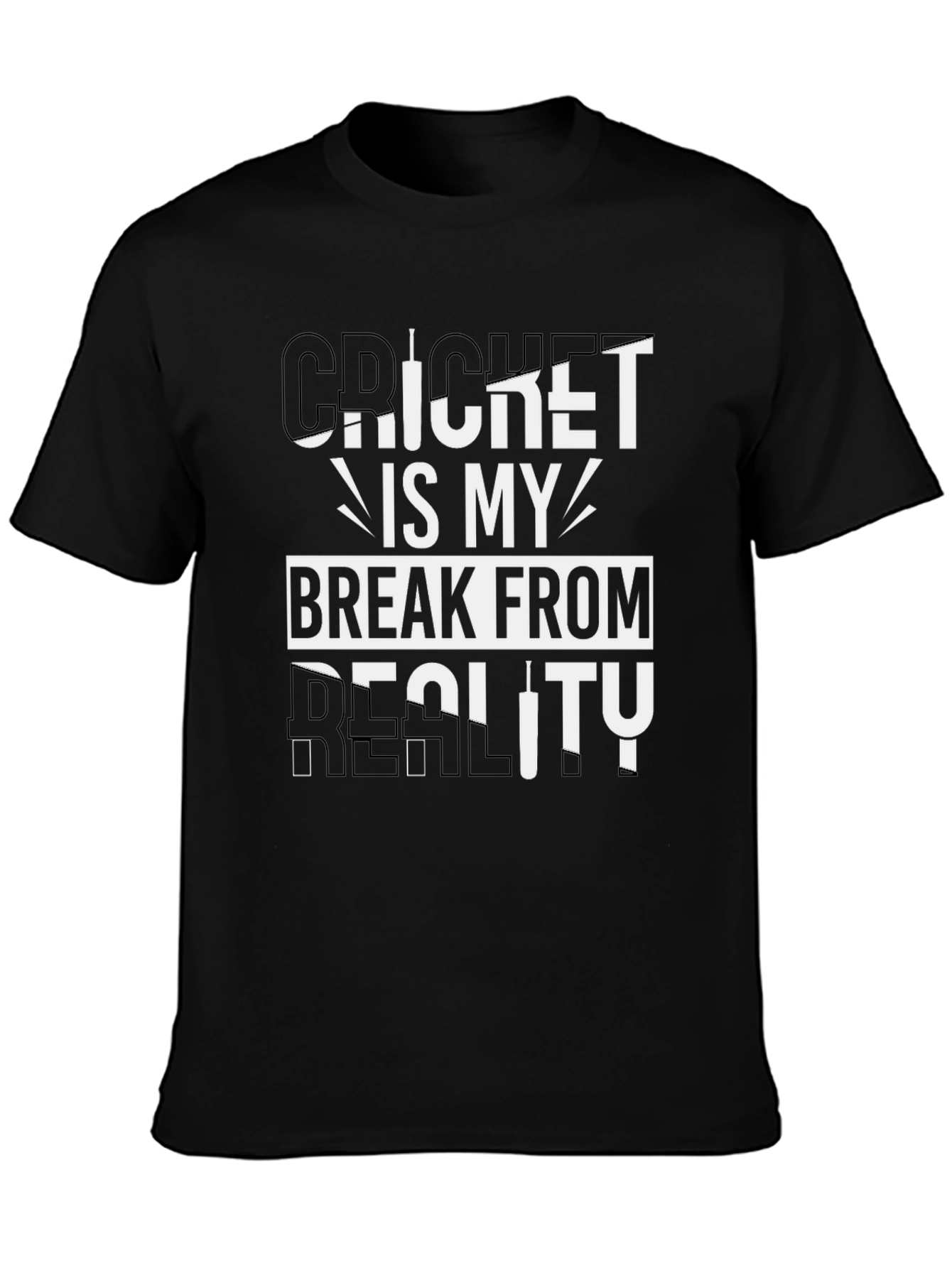 Cricket Is My Break From Reality T-Shirt