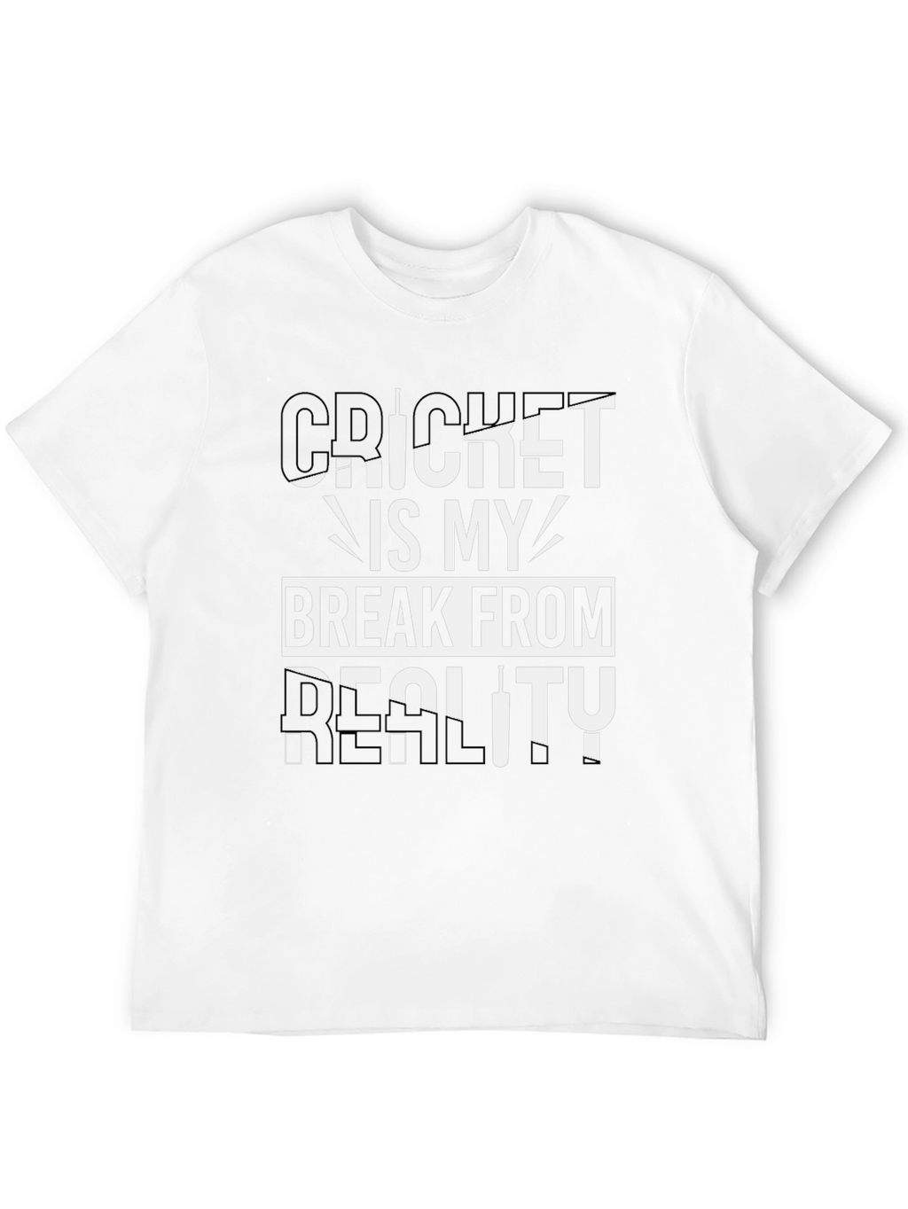 Cricket Is My Break From Reality T-Shirt