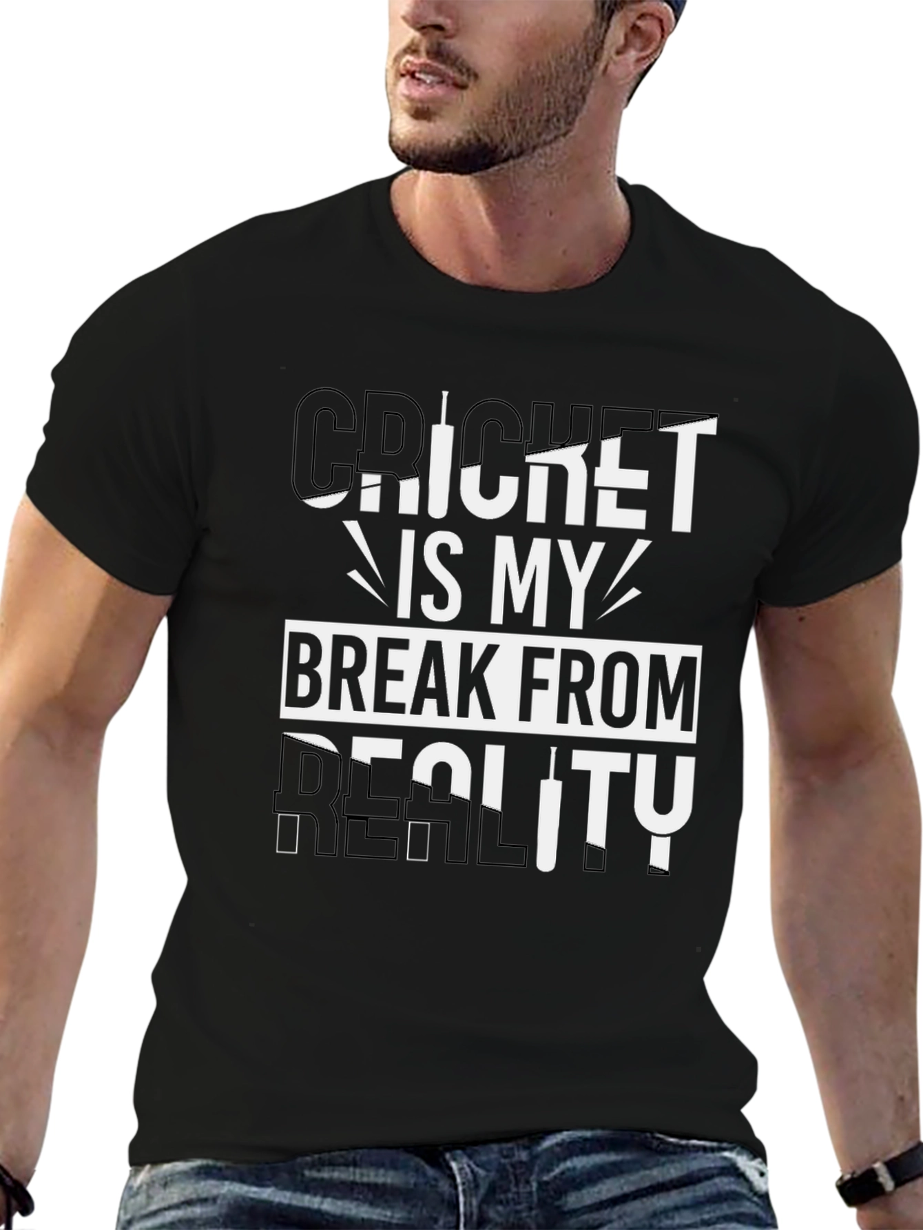 Cricket Is My Break From Reality T-Shirt