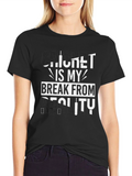 Cricket Is My Break From Reality T-Shirt