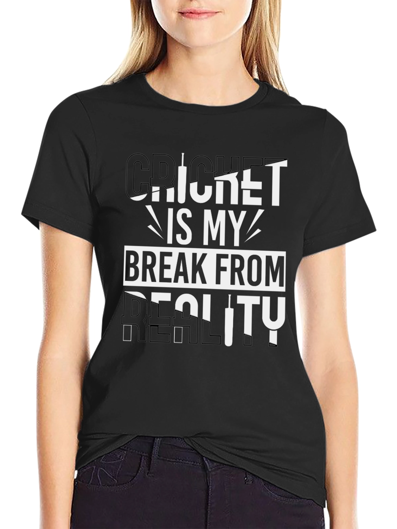 Cricket Is My Break From Reality T-Shirt