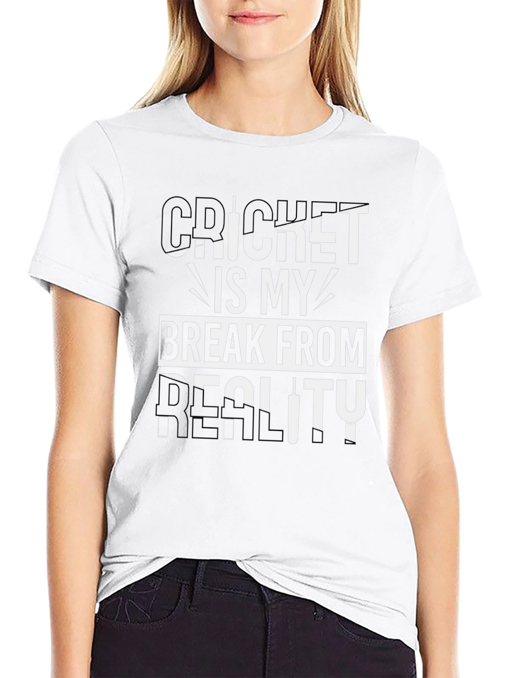 Cricket Is My Break From Reality T-Shirt