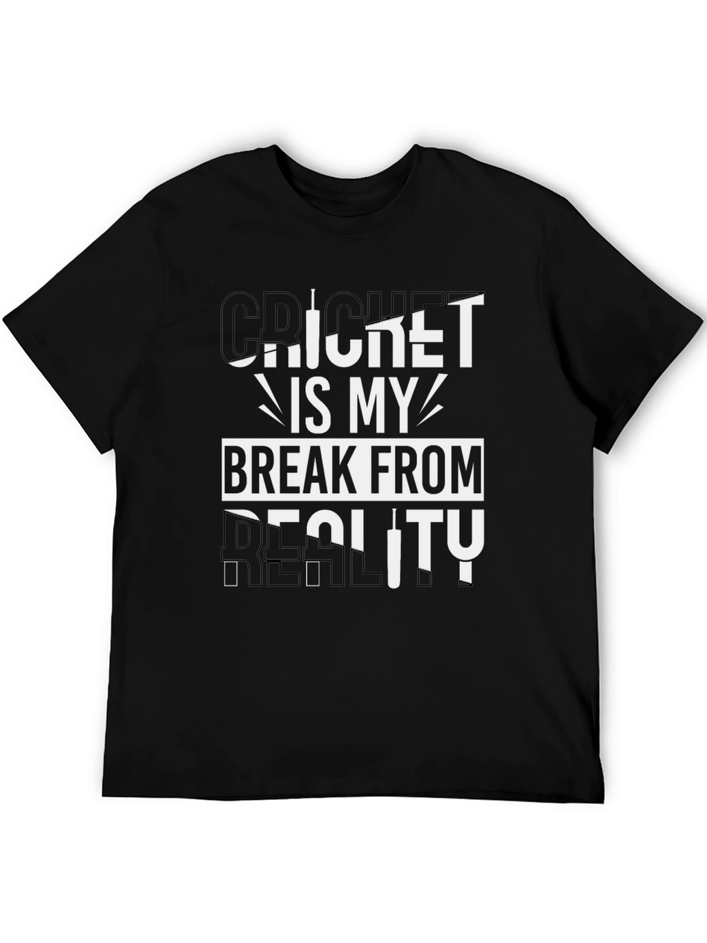 Cricket Is My Break From Reality T-Shirt