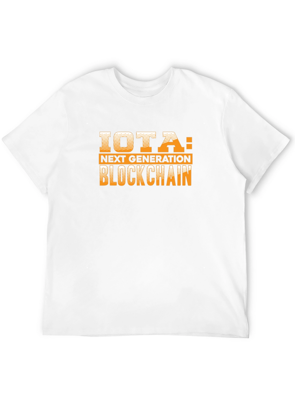 IOTA Next Generation Blockchain Black T-Shirt