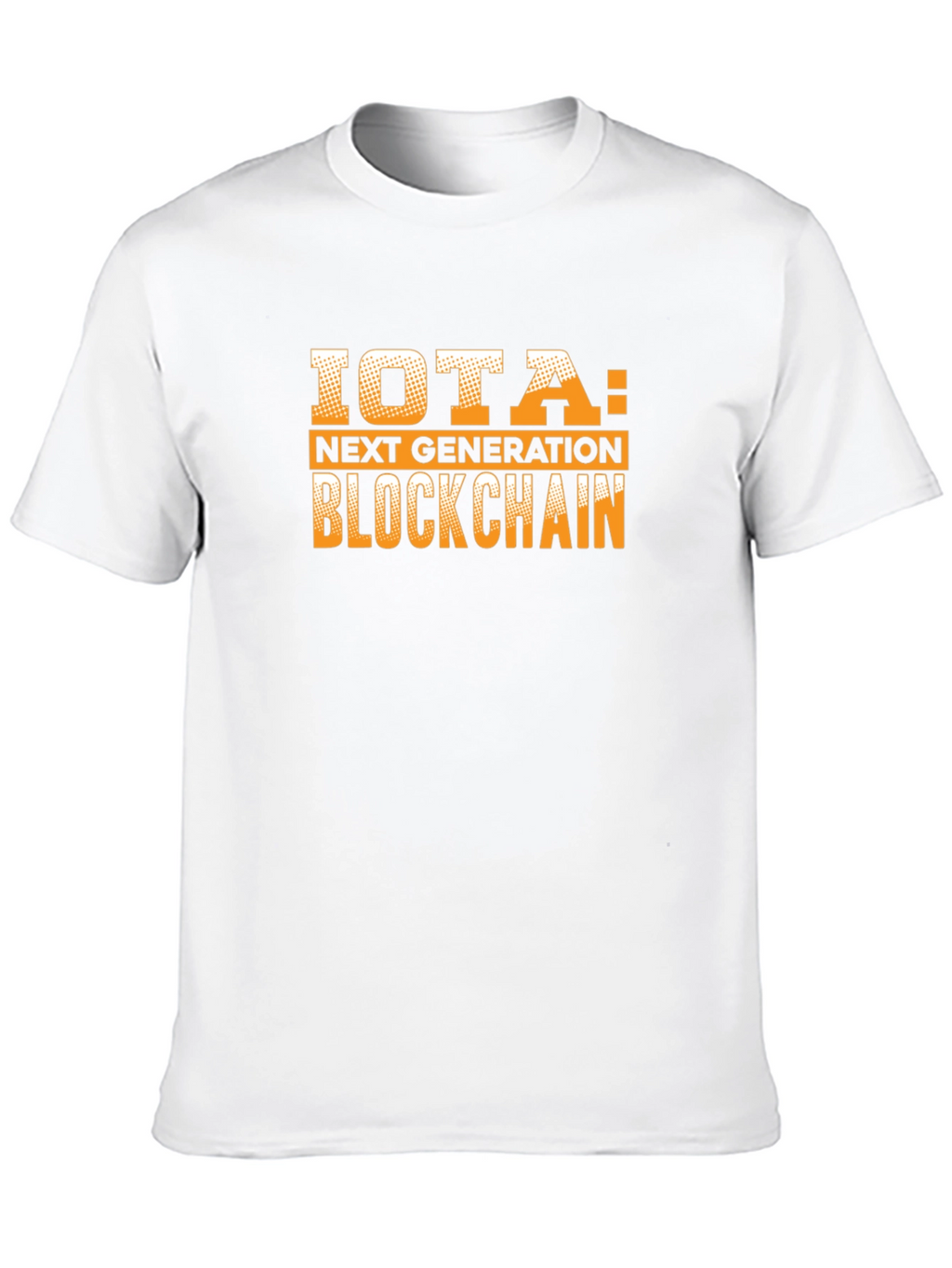 IOTA Next Generation Blockchain Black T-Shirt