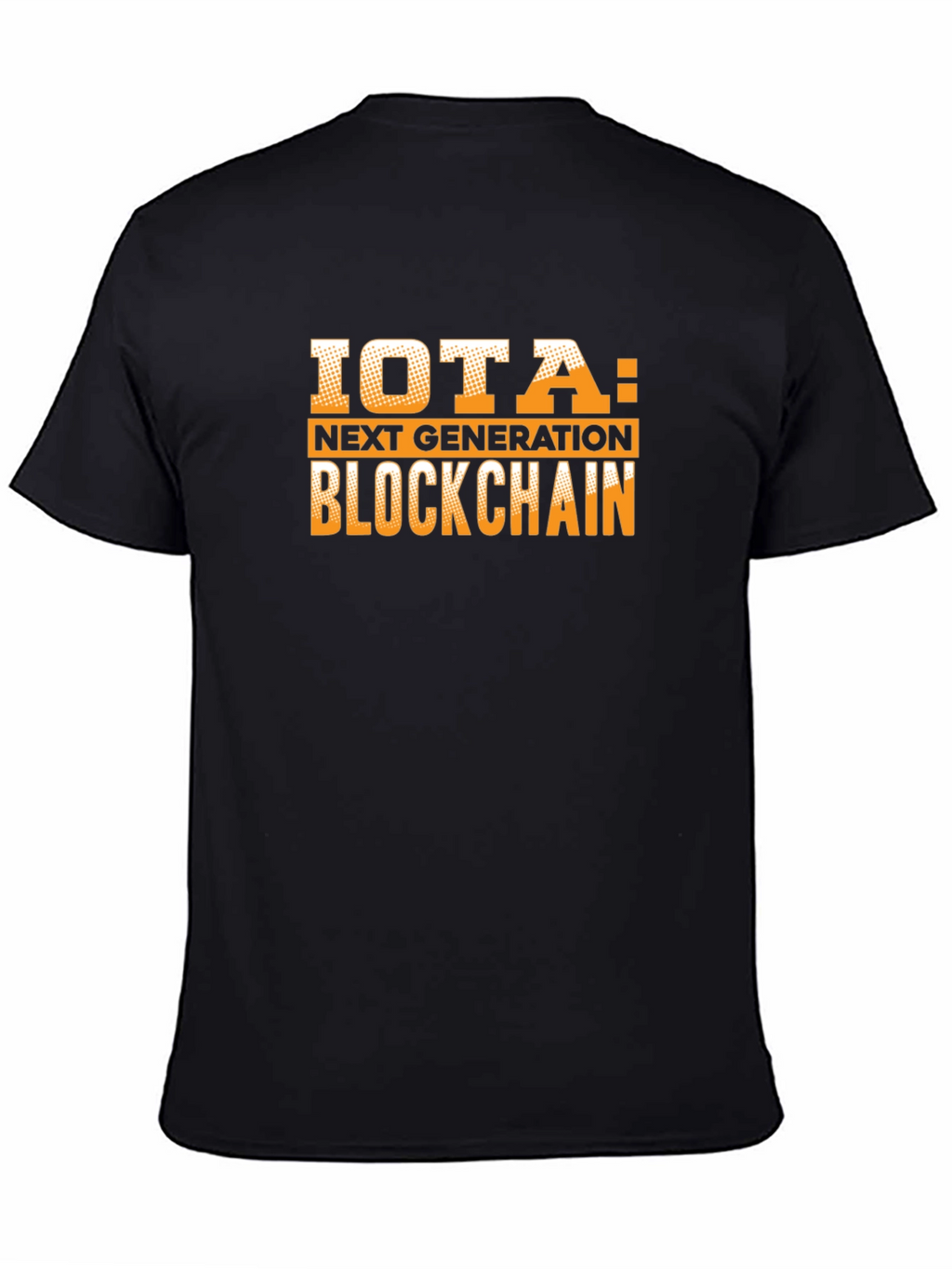 IOTA Next Generation Blockchain Black T-Shirt