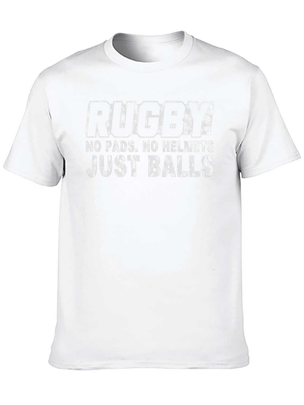 Rugby T-Shirt No Pads No Helmets