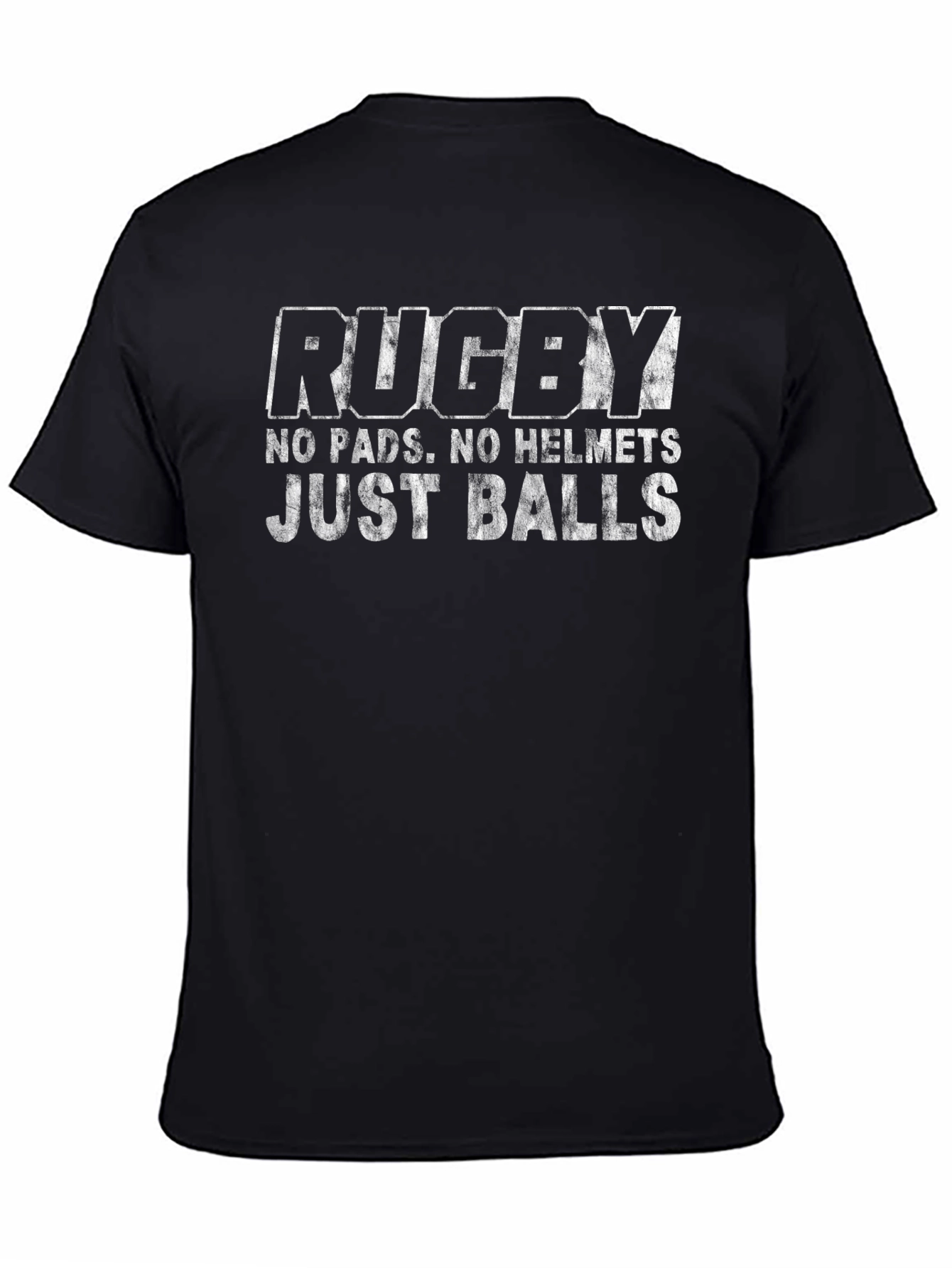 Rugby T-Shirt No Pads No Helmets