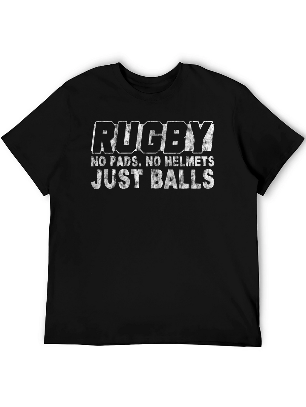 Rugby T-Shirt No Pads No Helmets