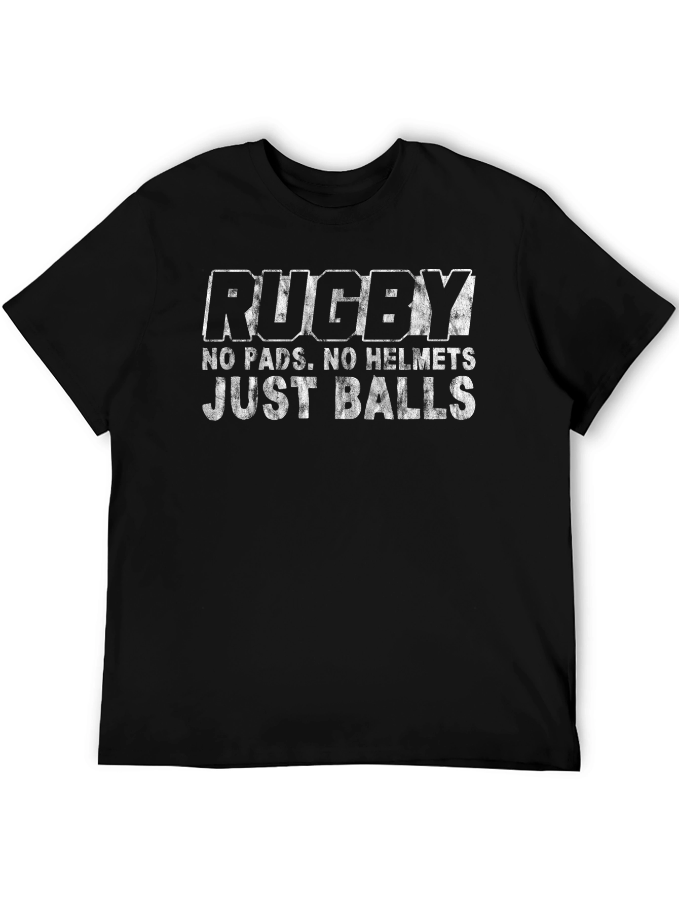 Rugby T-Shirt No Pads No Helmets