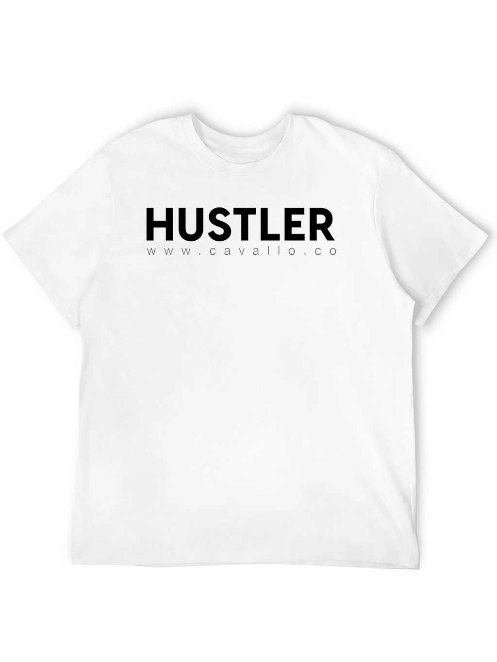 Hustler Black Graphic Tee - Mens Casual T-Shirt