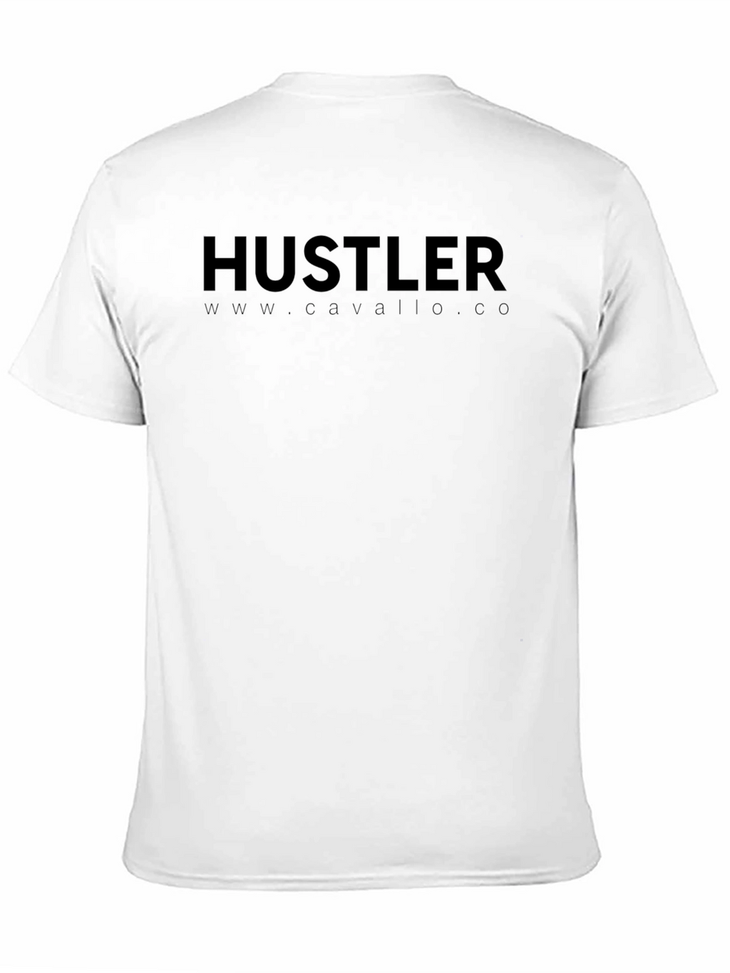 Hustler Black Graphic Tee - Mens Casual T-Shirt