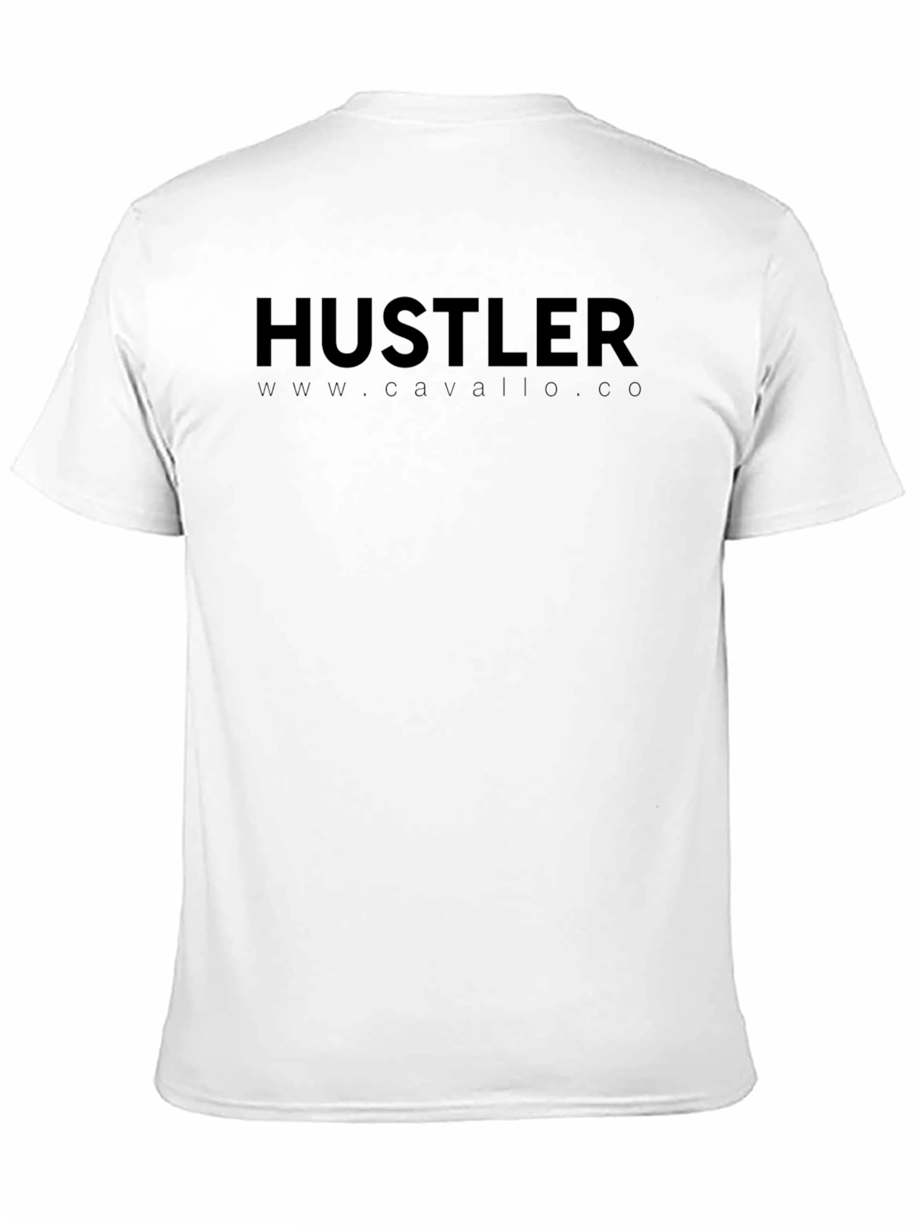 Hustler Black Graphic Tee - Mens Casual T-Shirt